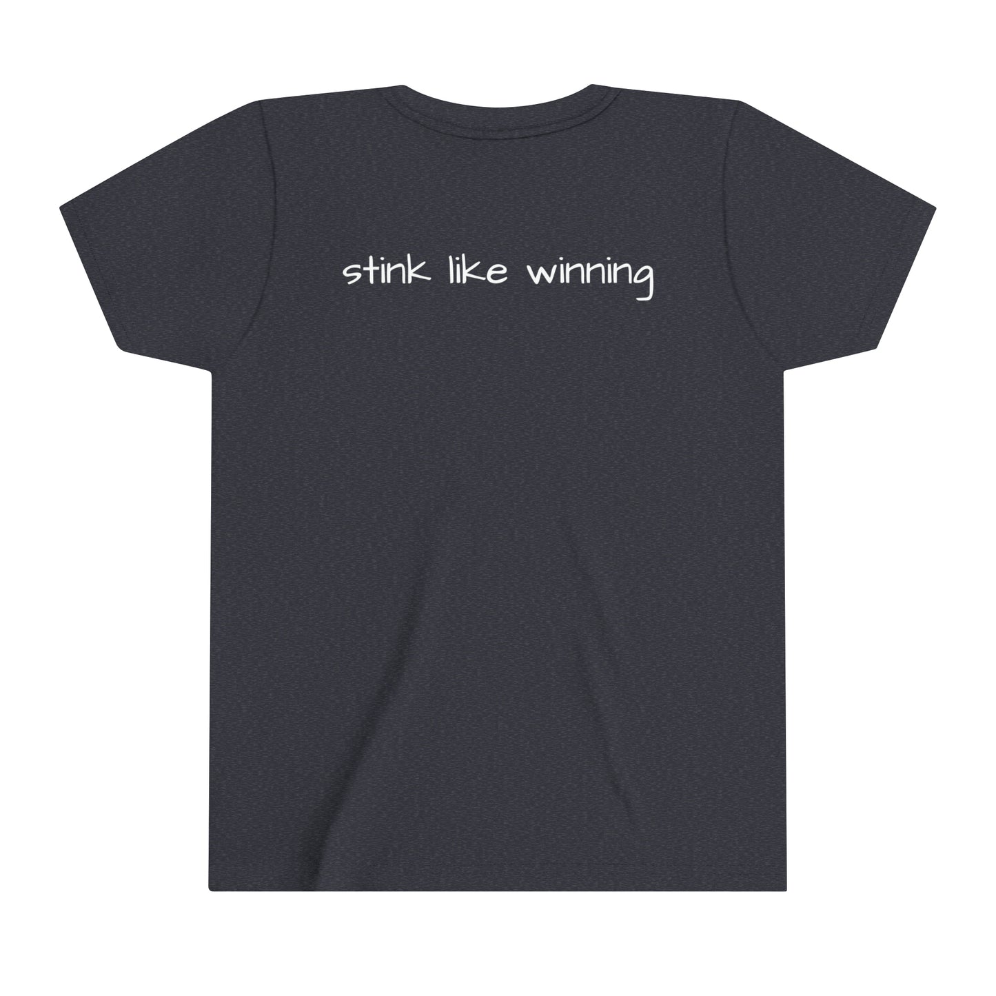 Smells like Hockey Season Youth Hockey Short-Sleeve T-Shirt