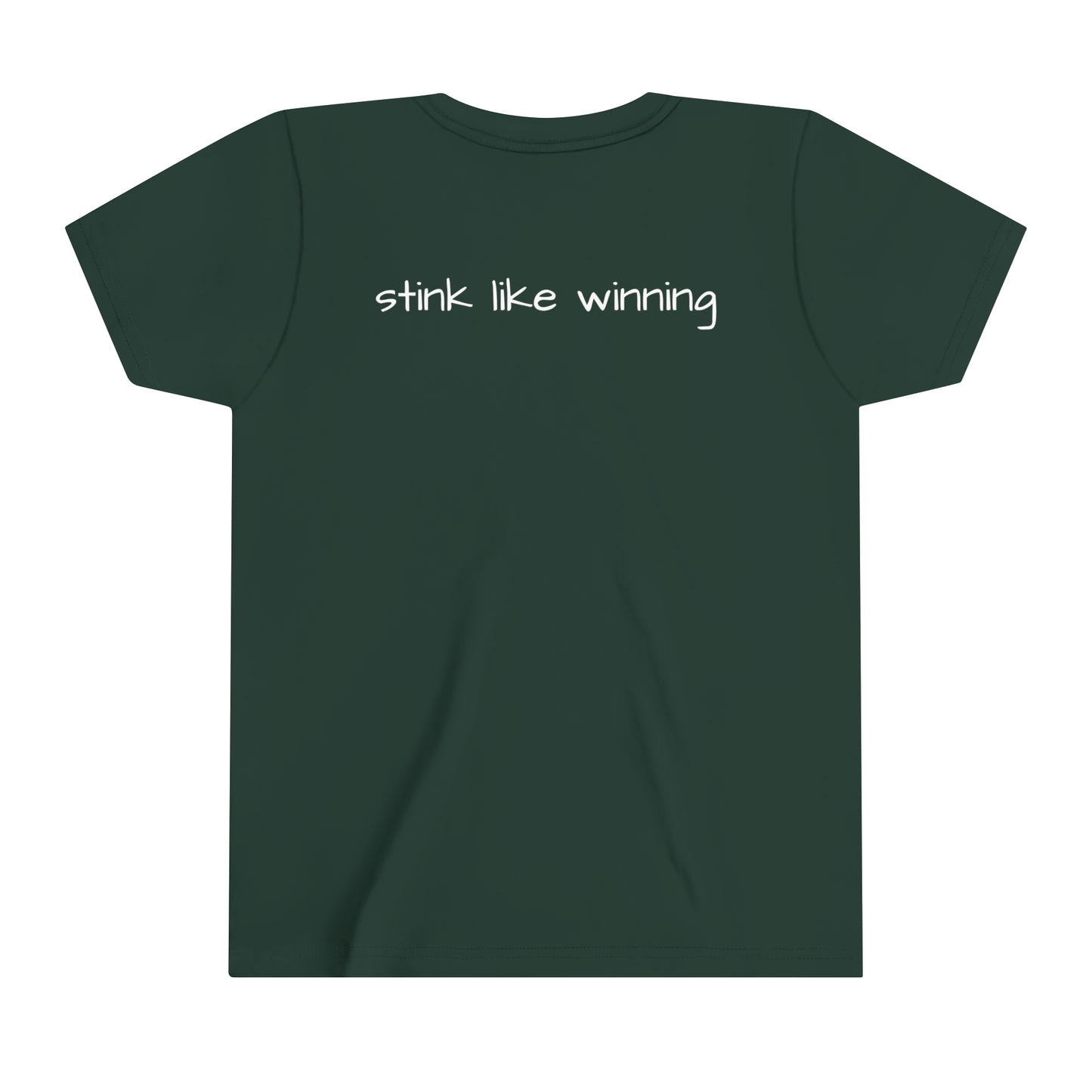 Smells like Hockey Season Youth Hockey Short-Sleeve T-Shirt