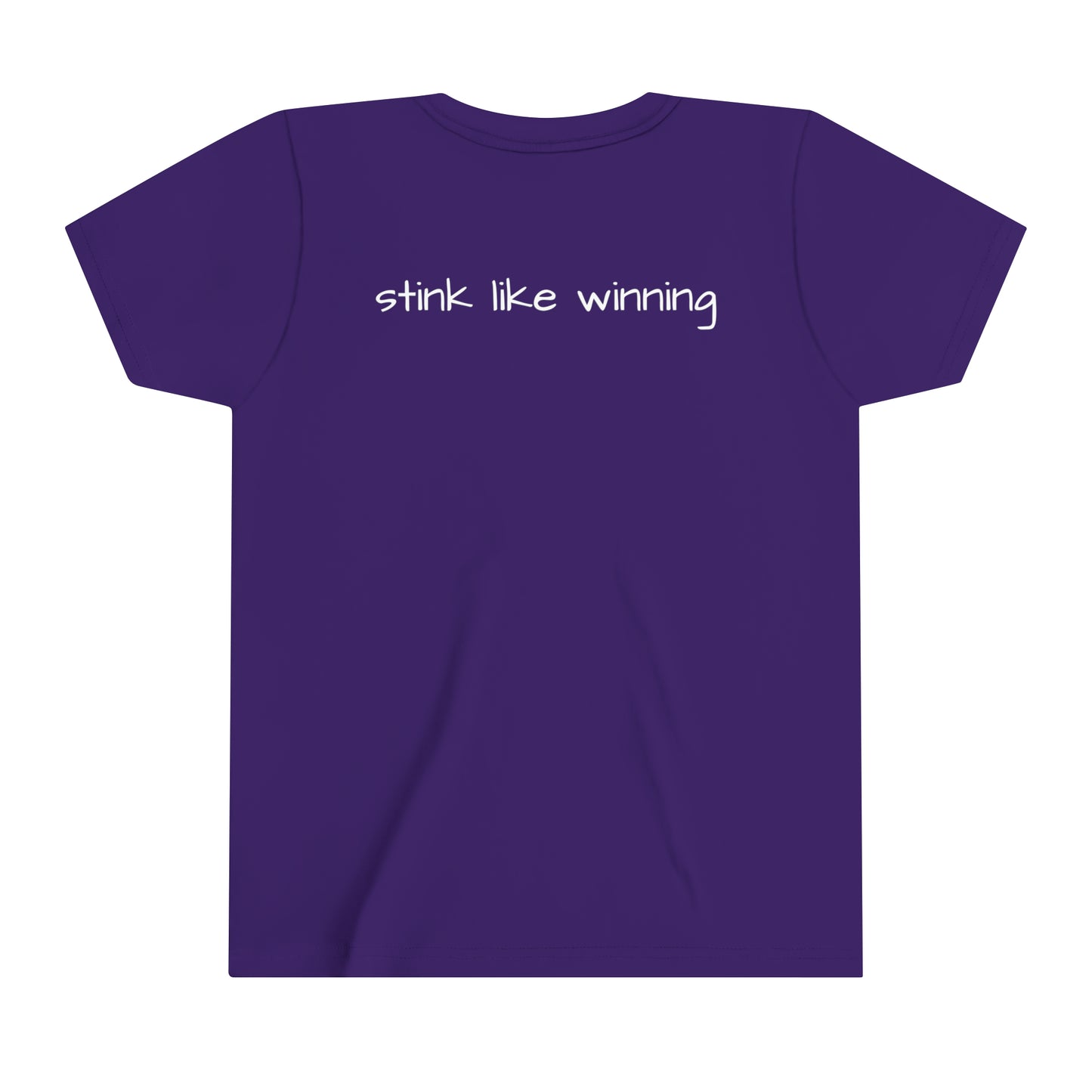 Smells like Hockey Season Youth Hockey Short-Sleeve T-Shirt