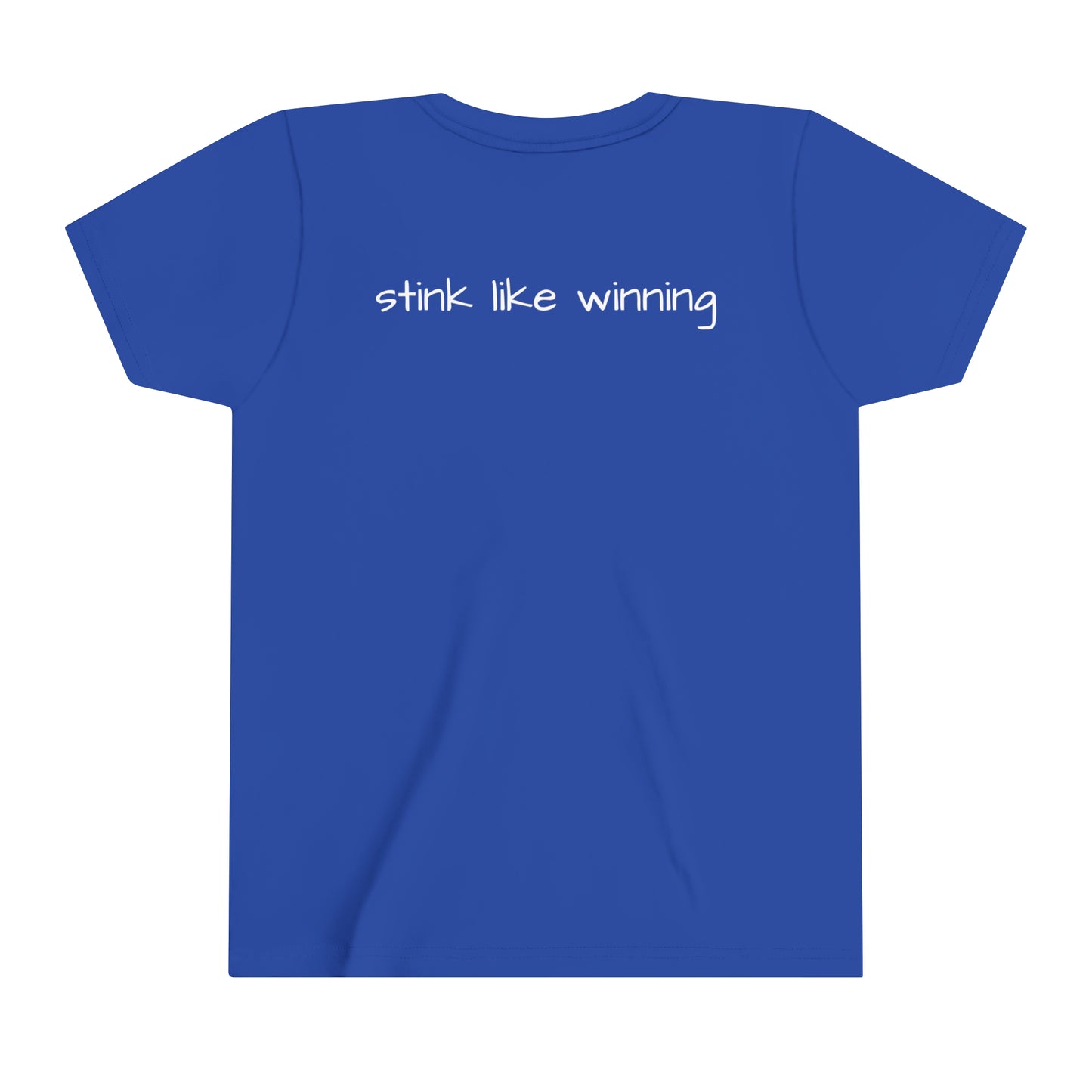 Smells like Hockey Season Youth Hockey Short-Sleeve T-Shirt
