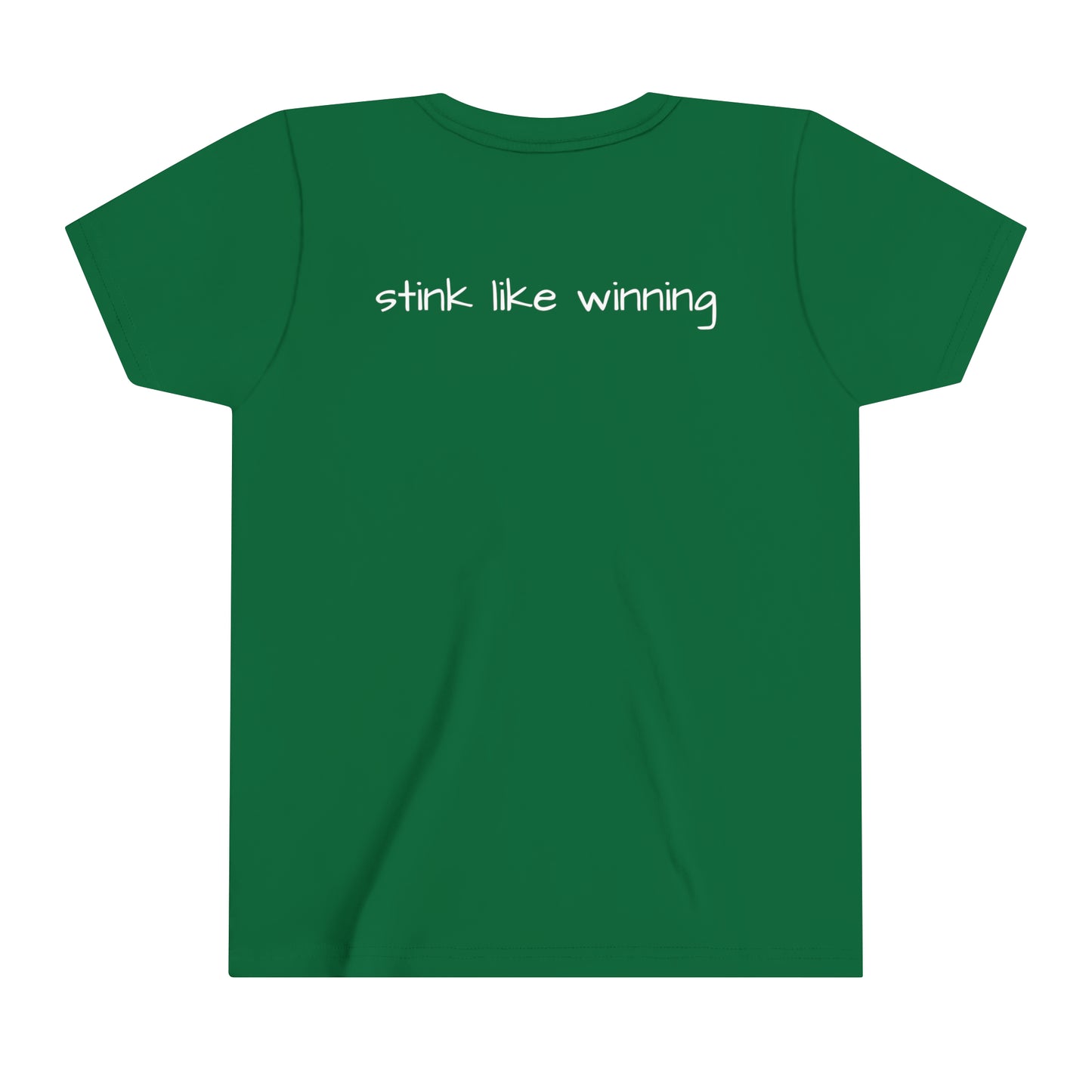 Smells like Hockey Season Youth Hockey Short-Sleeve T-Shirt
