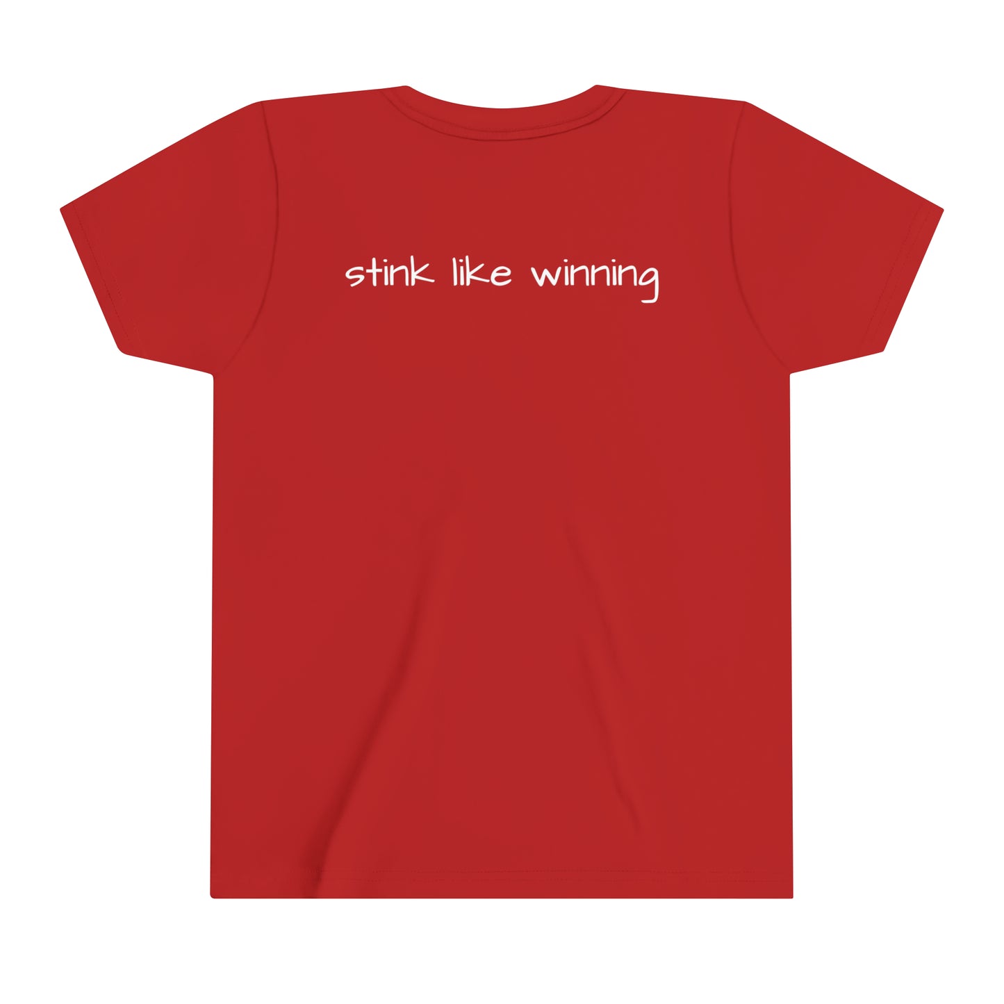 Smells like Hockey Season Youth Hockey Short-Sleeve T-Shirt