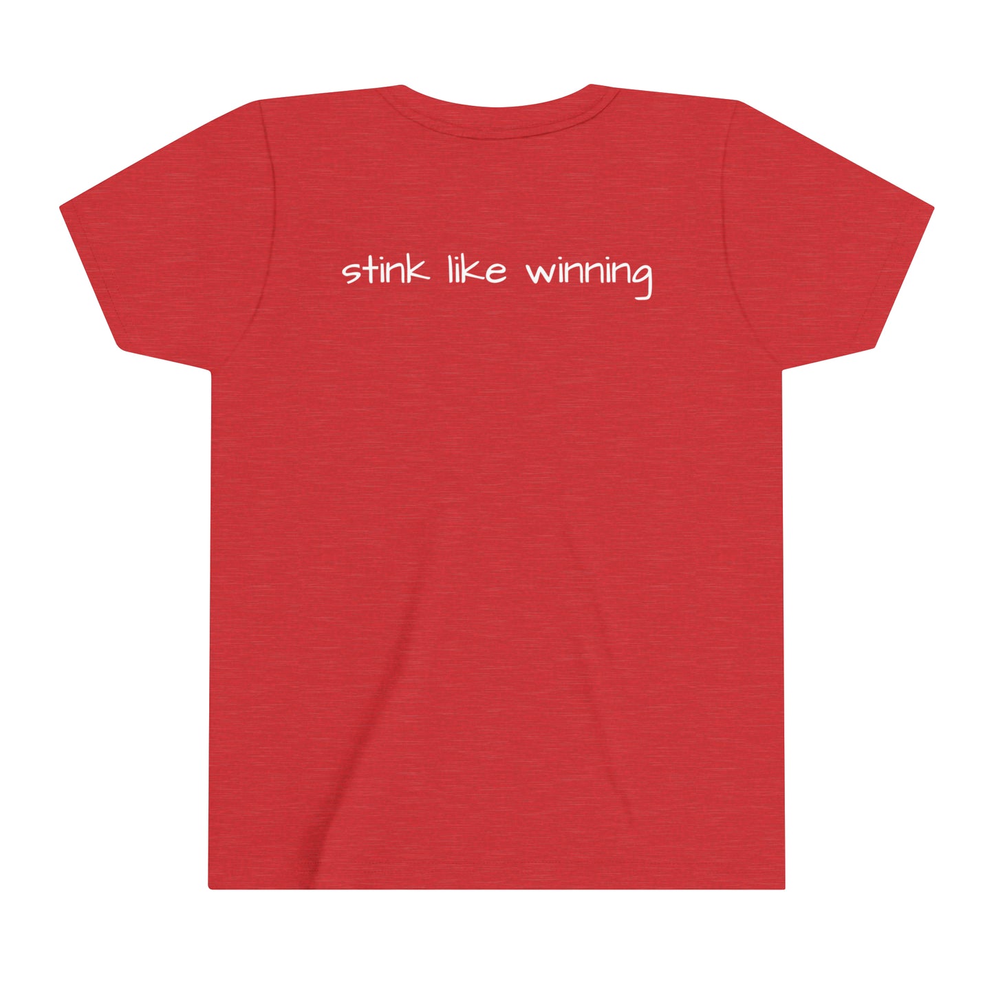 Smells like Hockey Season Youth Hockey Short-Sleeve T-Shirt
