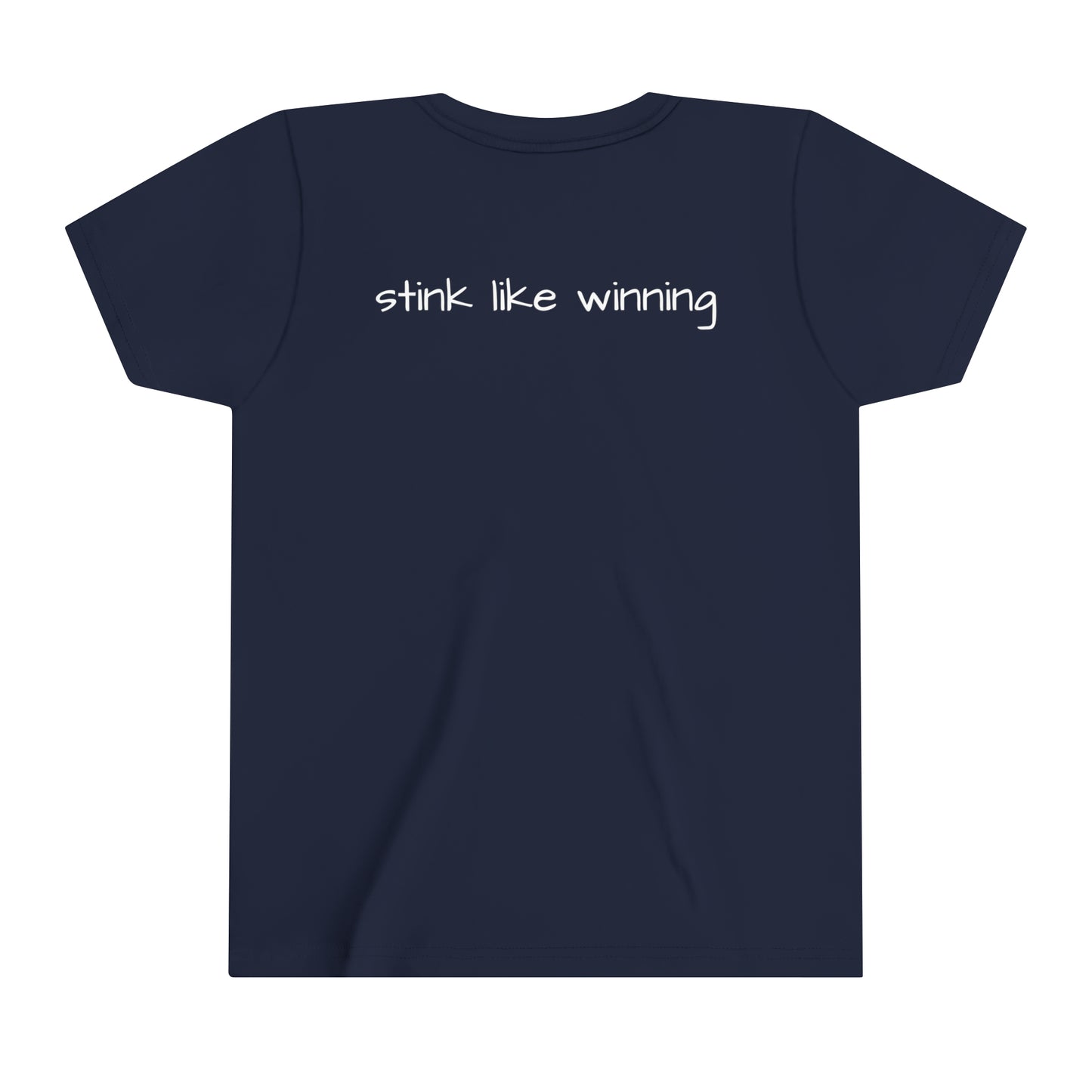 Smells like Hockey Season Youth Hockey Short-Sleeve T-Shirt