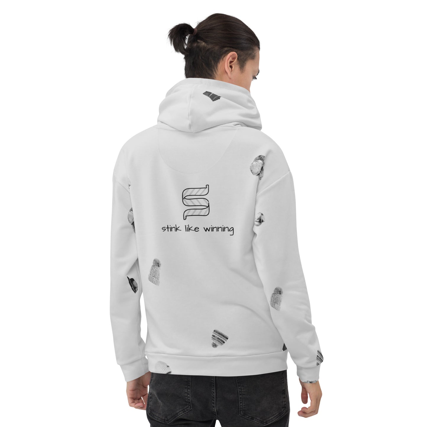 Good day for a Hat Trick Hockey Player Trendy Hoodie