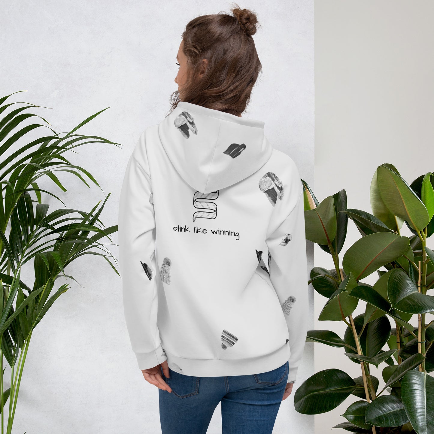 Good day for a Hat Trick Hockey Player Trendy Hoodie