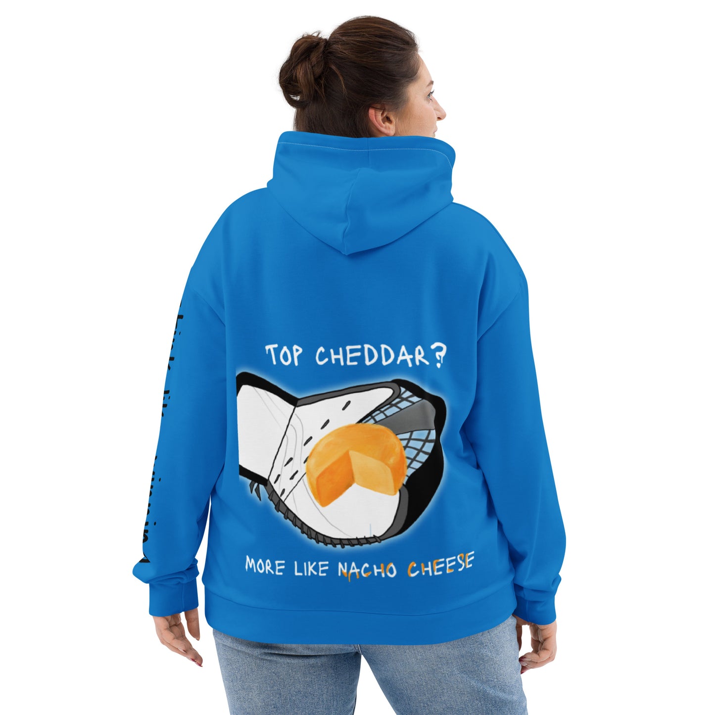 Nacho Cheddar Goalie Cool Hockey Hoodies