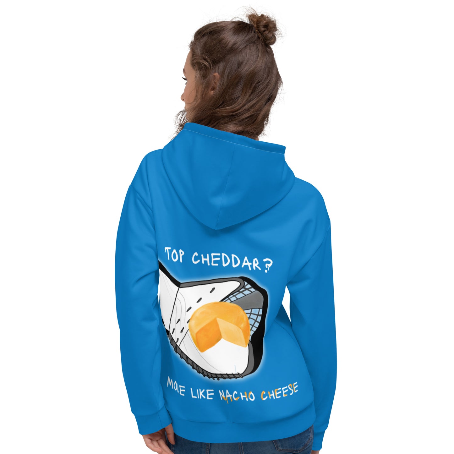 Nacho Cheddar Goalie Cool Hockey Hoodies