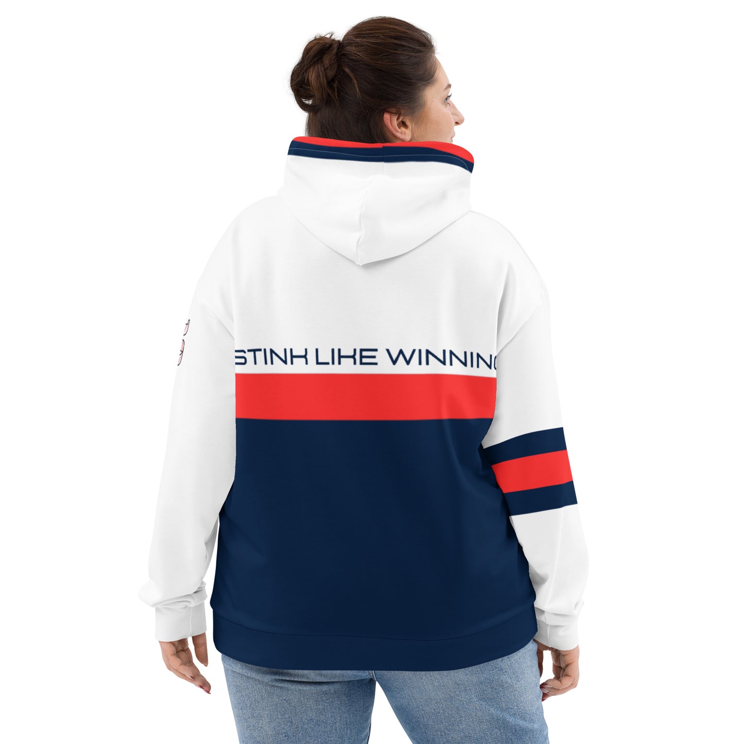 Feels like a Hat Trick Hockey Player Jersey Hoodie