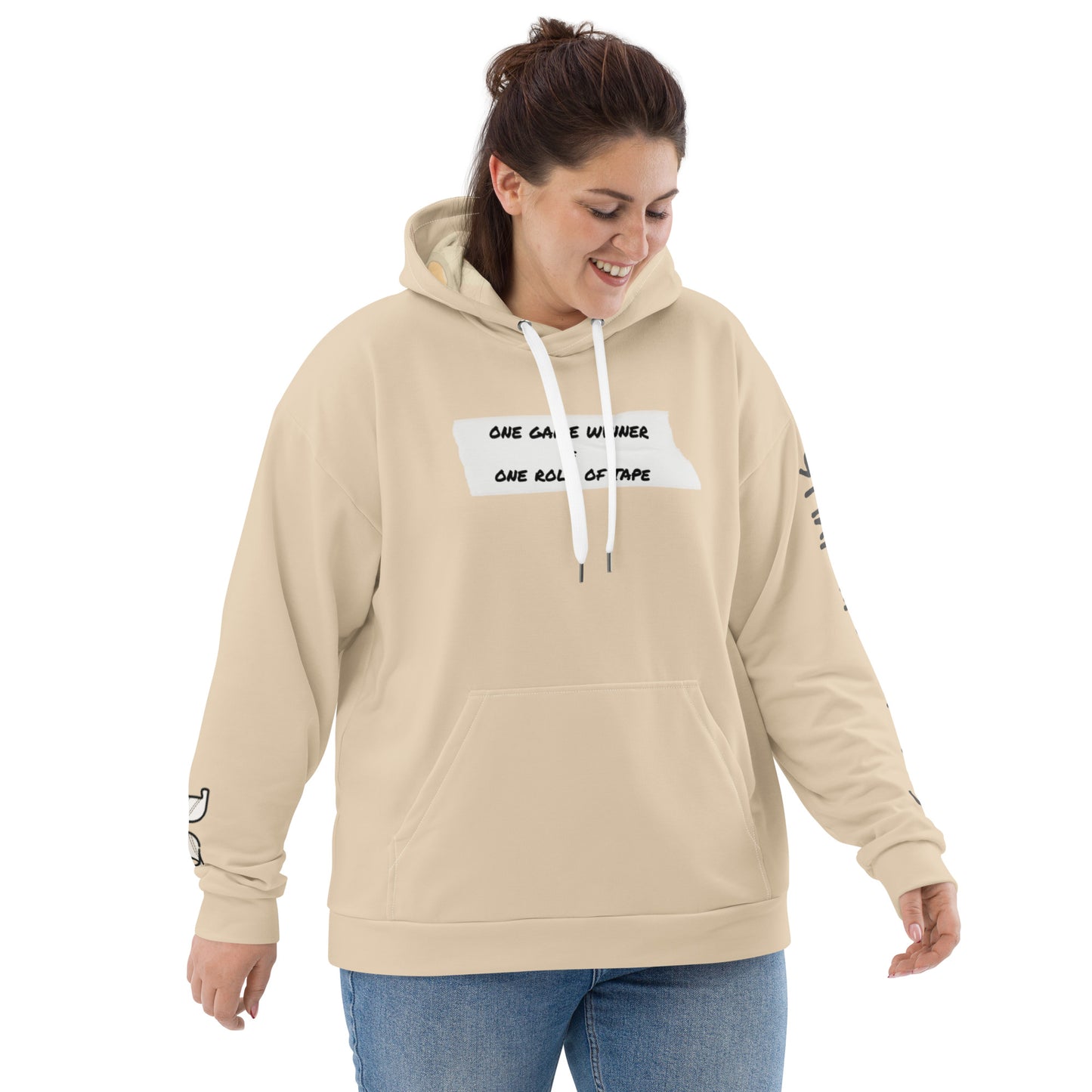One Roll Winner Tape Job Minnesota Trendy Hoodies