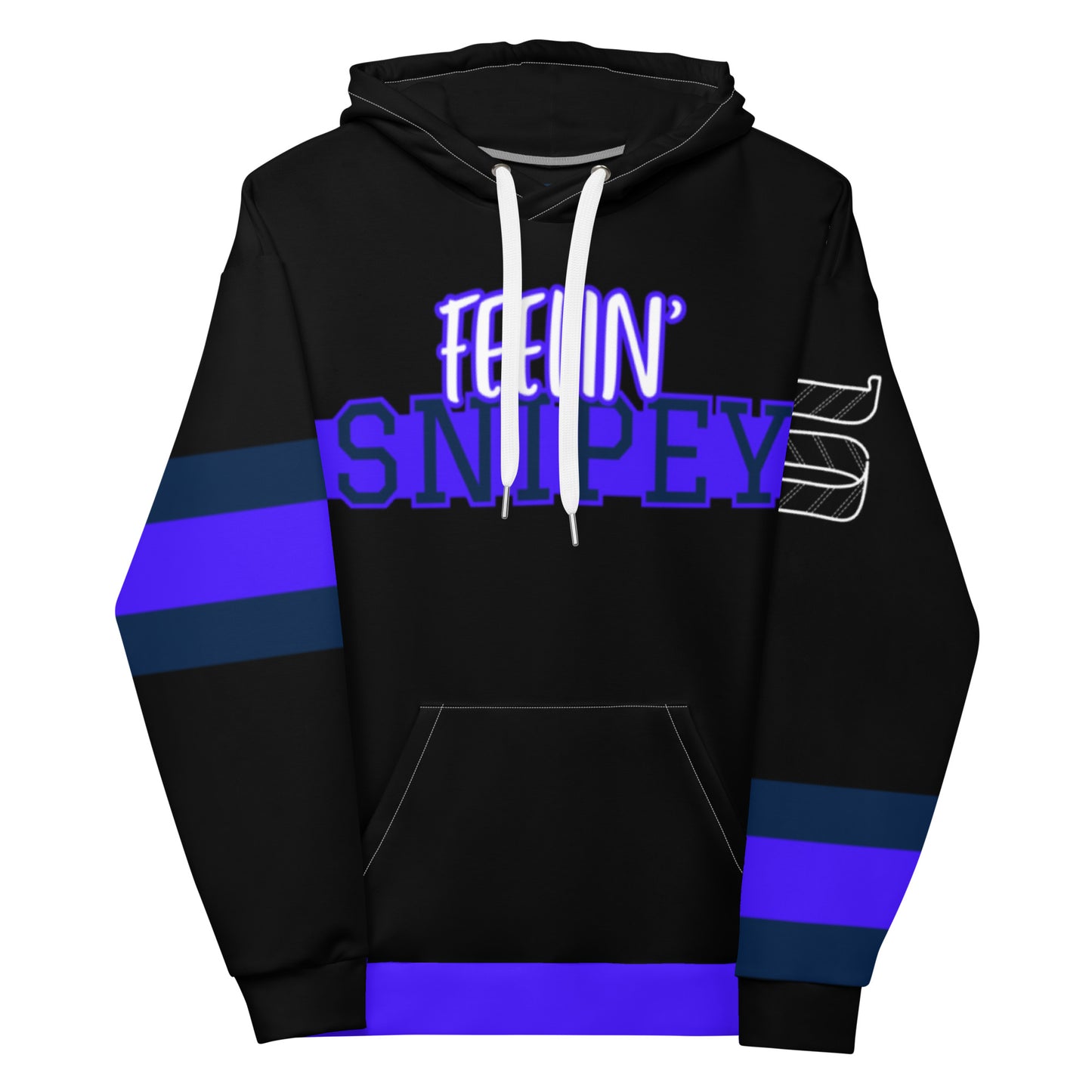 Feelin Snipey Hockey Player Jersey Hoodie