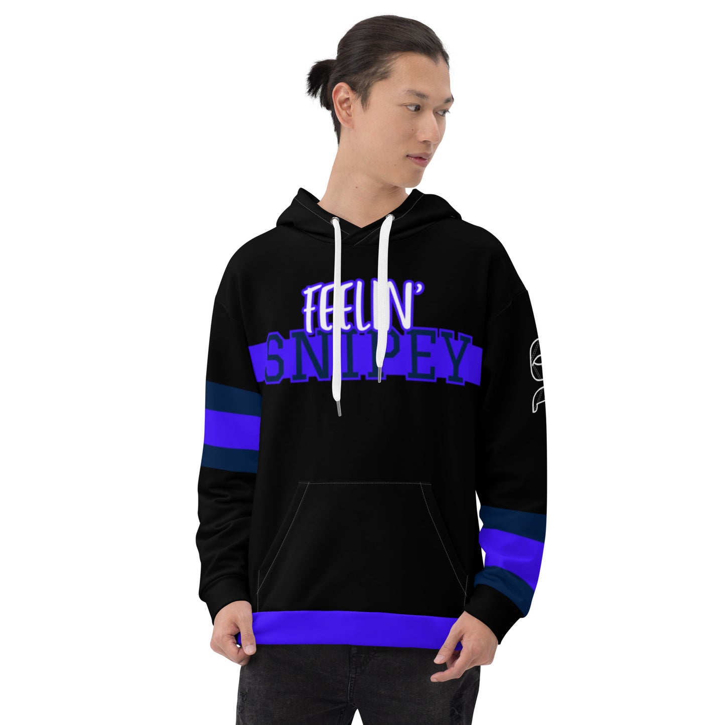 Feelin Snipey Hockey Player Jersey Hoodie