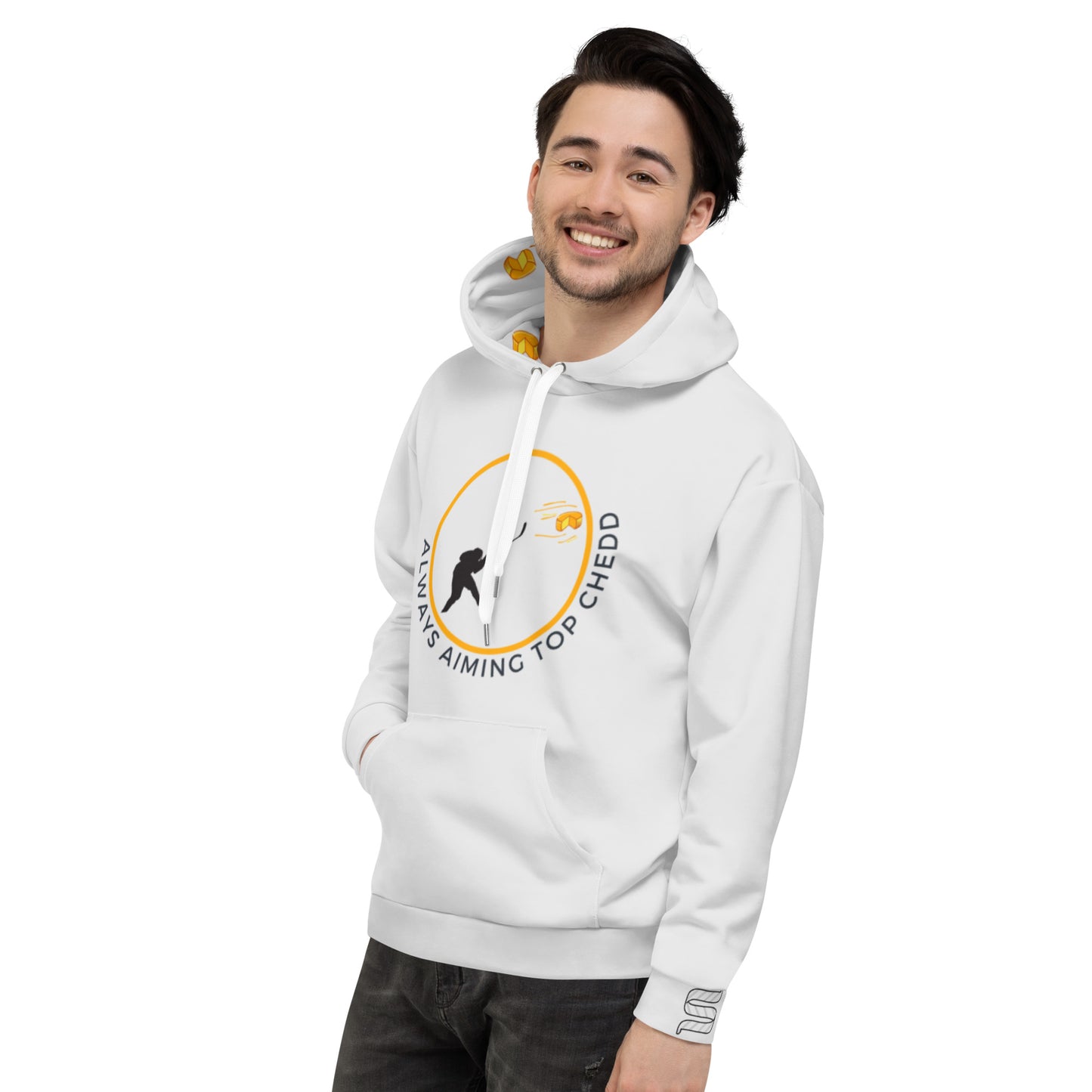 Top Cheddar Hockey Player Cool Hoodie