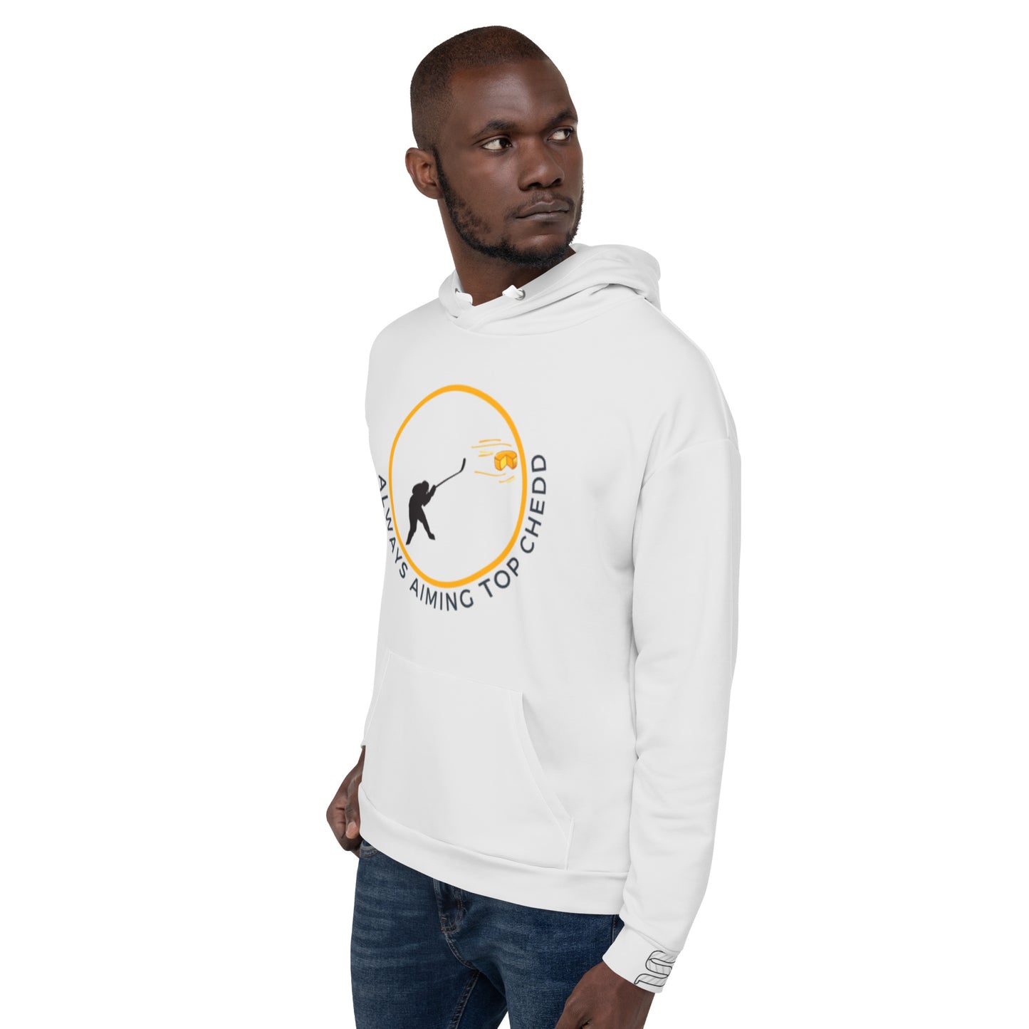 Top Cheddar Hockey Player Cool Hoodie
