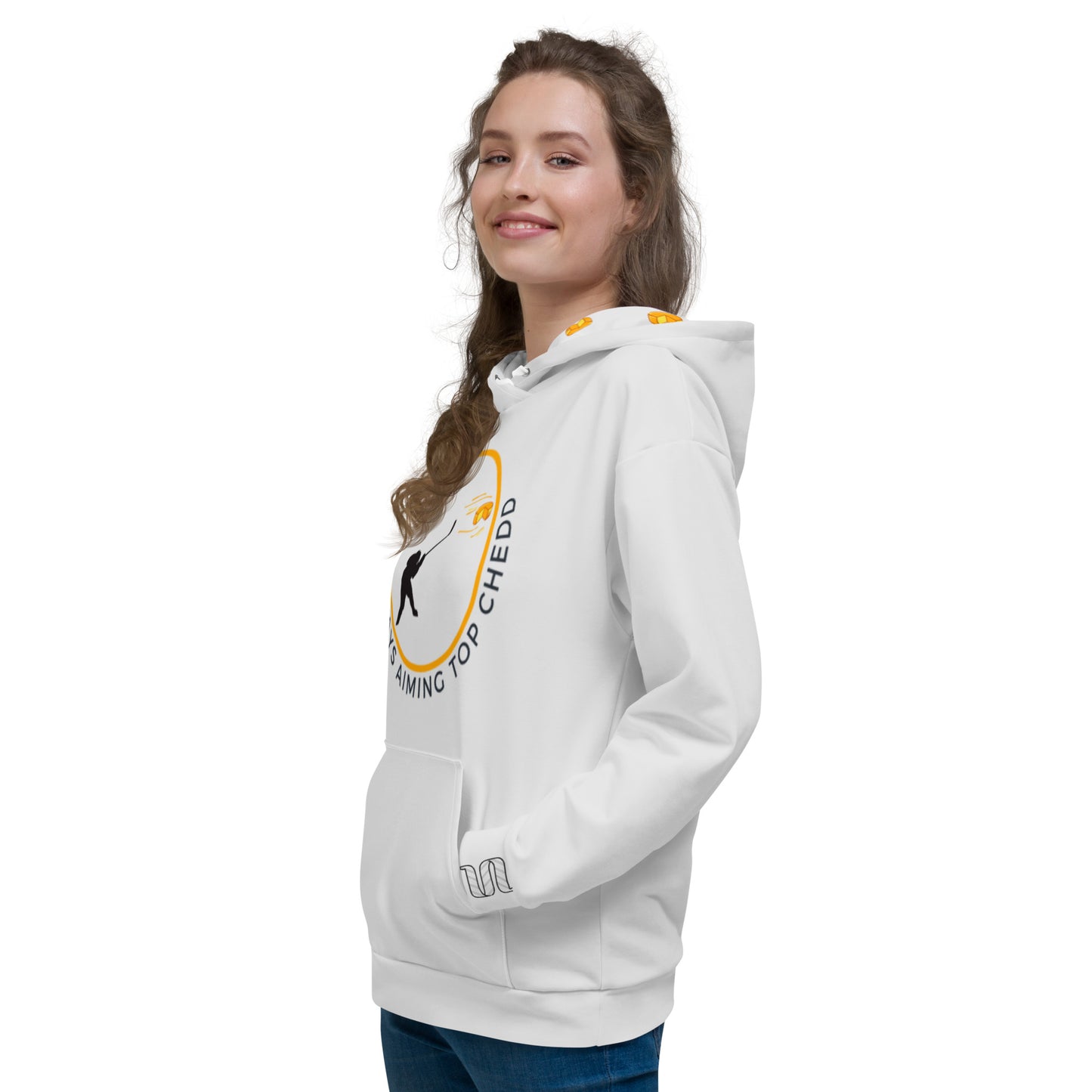 Top Cheddar Hockey Player Cool Hoodie