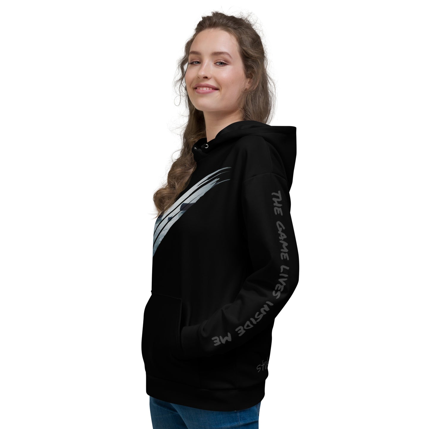 Game Lives Inside Me Hockey Hoodie