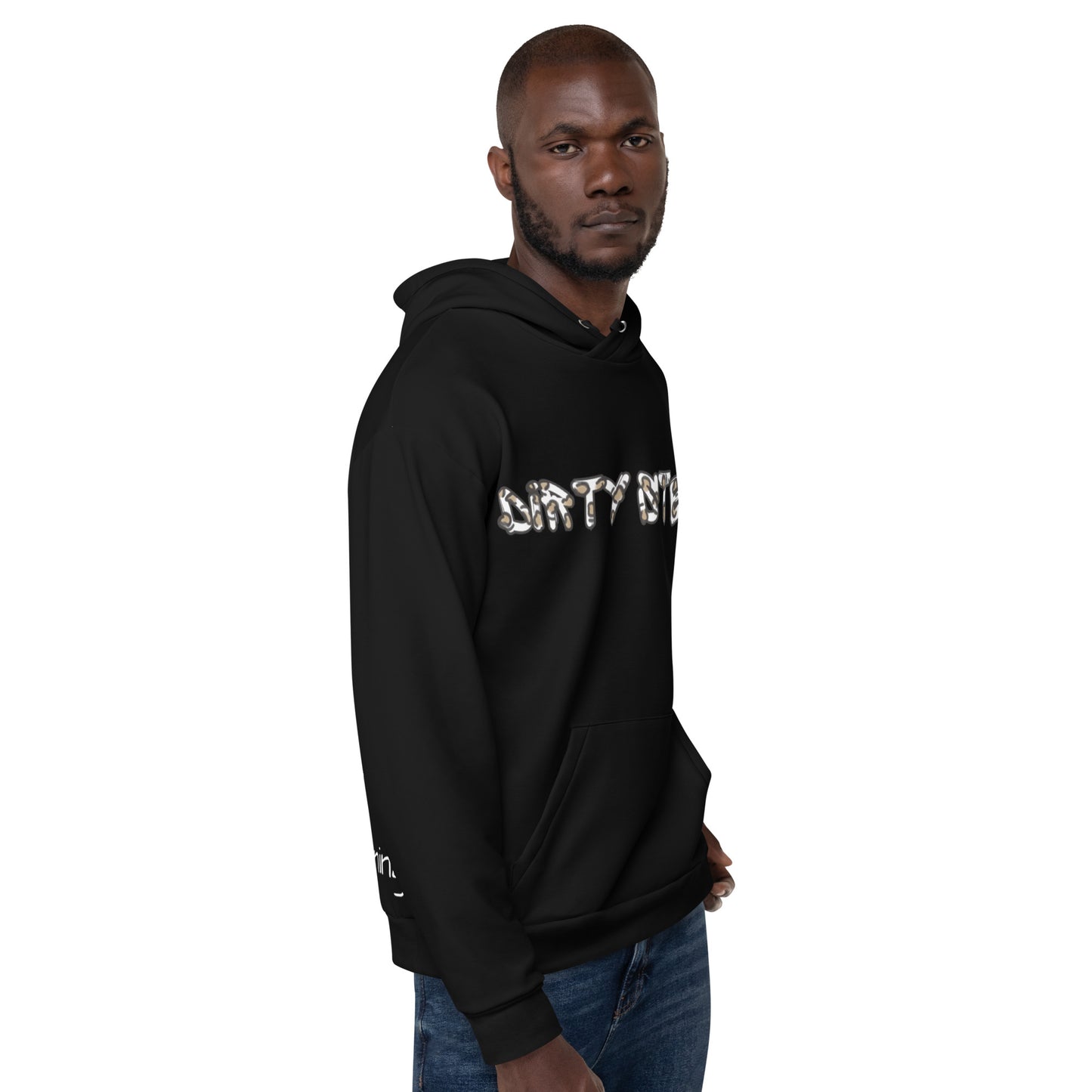 Hawks 'DIRTY STEEZ' Hockey Tourney Leopard Print Hoodie