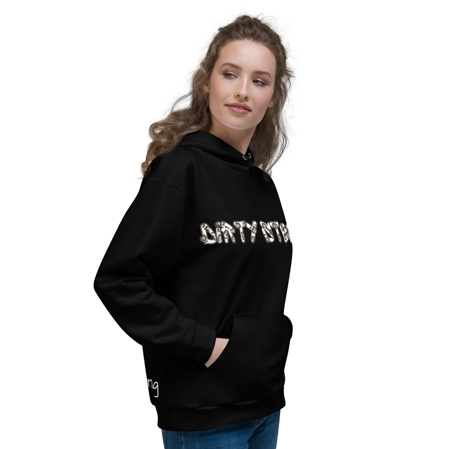Hawks 'DIRTY STEEZ' Hockey Tourney Leopard Print Hoodie