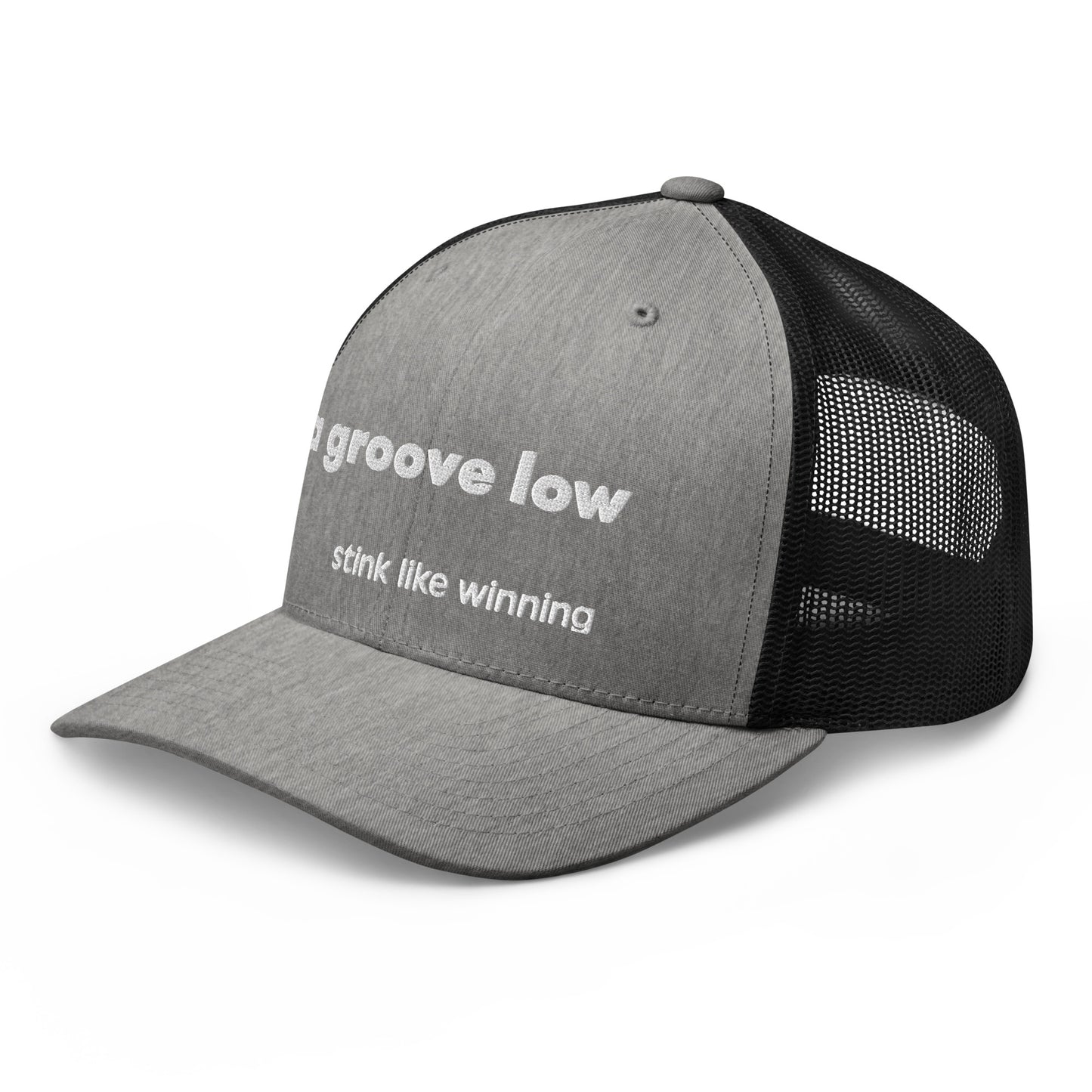 'A groove low' stink like winning golfer Trucker Cap