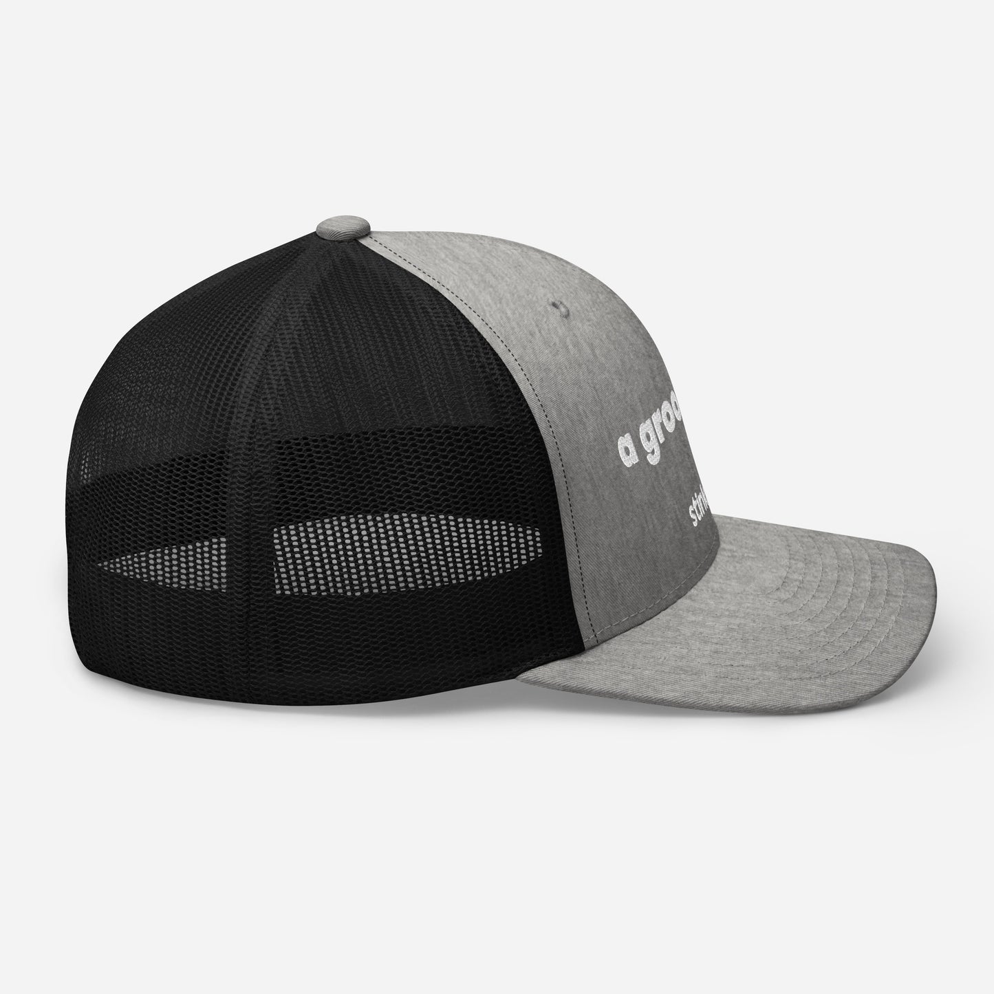 'A groove low' stink like winning golfer Trucker Cap