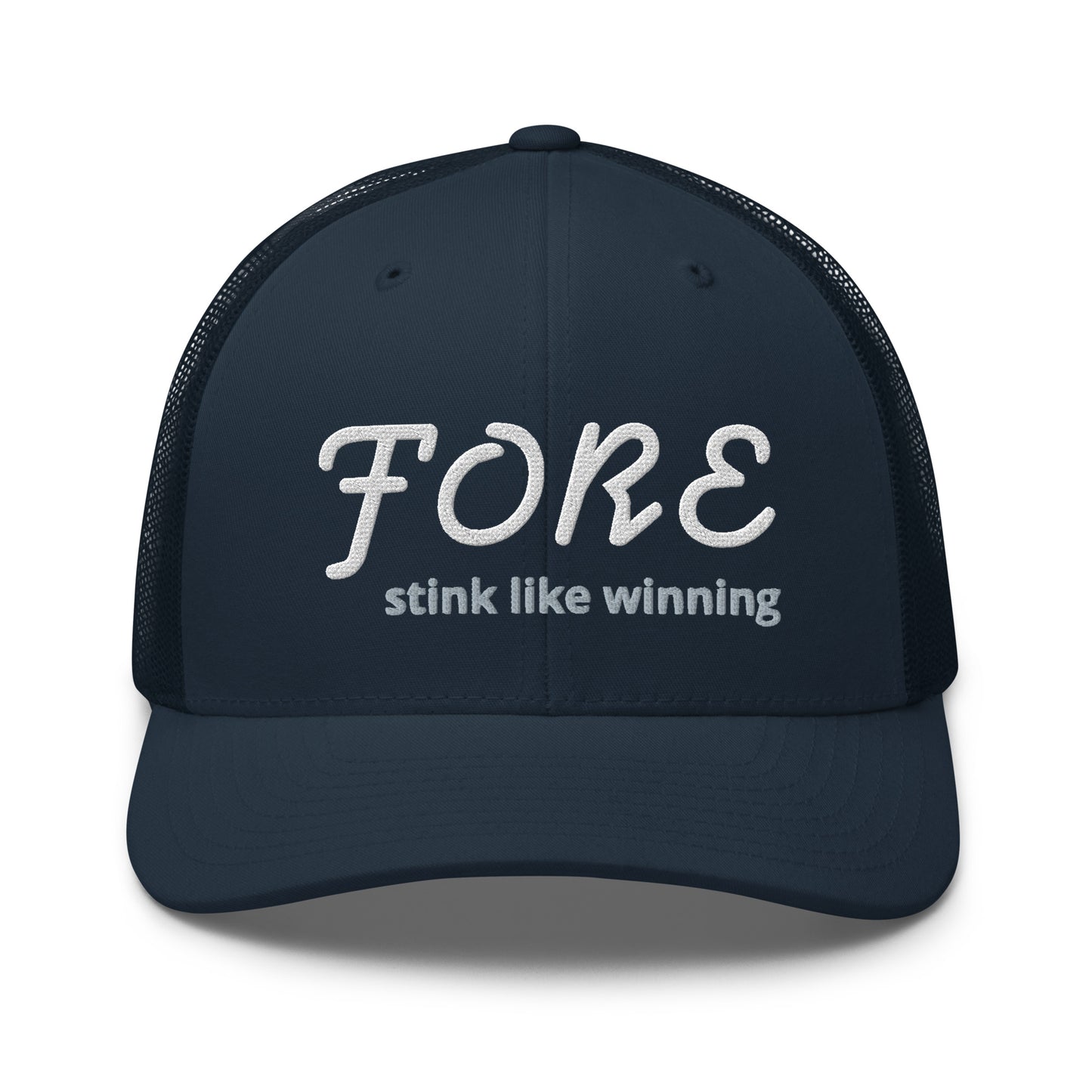 'FORE' stink like winning golfer Trucker Cap