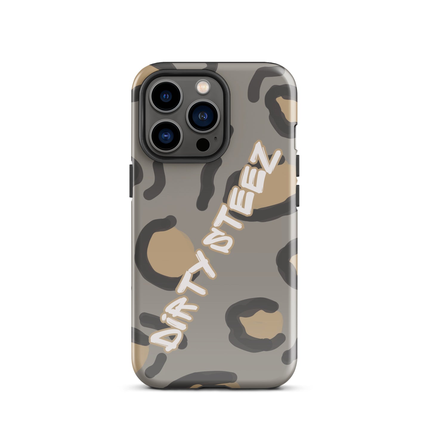 Hawks 'DIRTY STEEZ' Hockey Tourney Leopard Print Phone Case for iPhone®