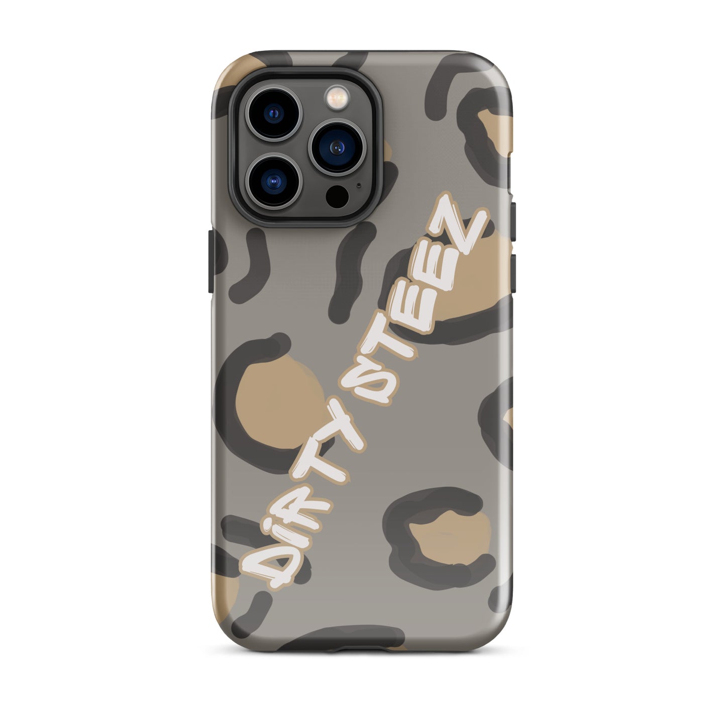 Hawks 'DIRTY STEEZ' Hockey Tourney Leopard Print Phone Case for iPhone®