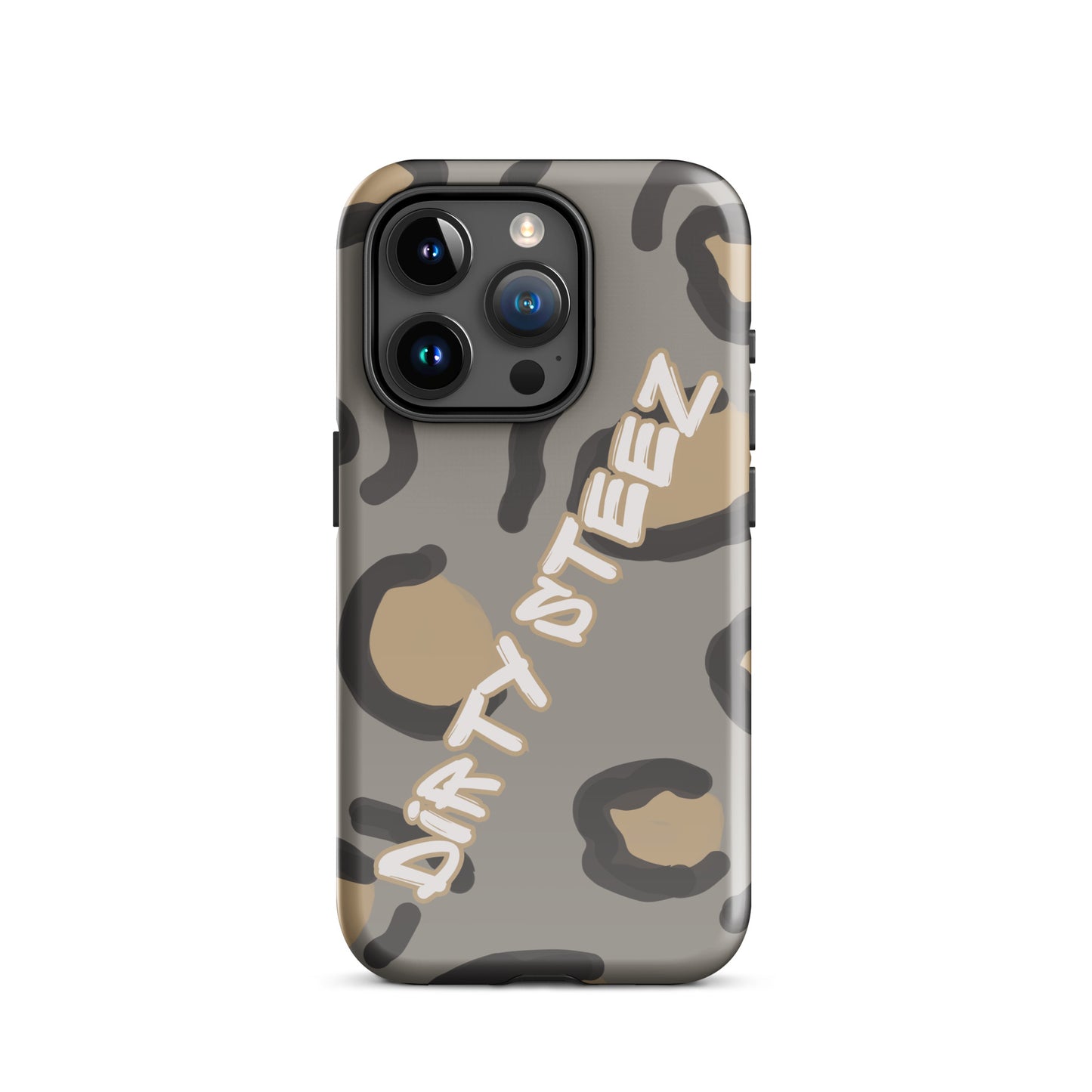 Hawks 'DIRTY STEEZ' Hockey Tourney Leopard Print Phone Case for iPhone®