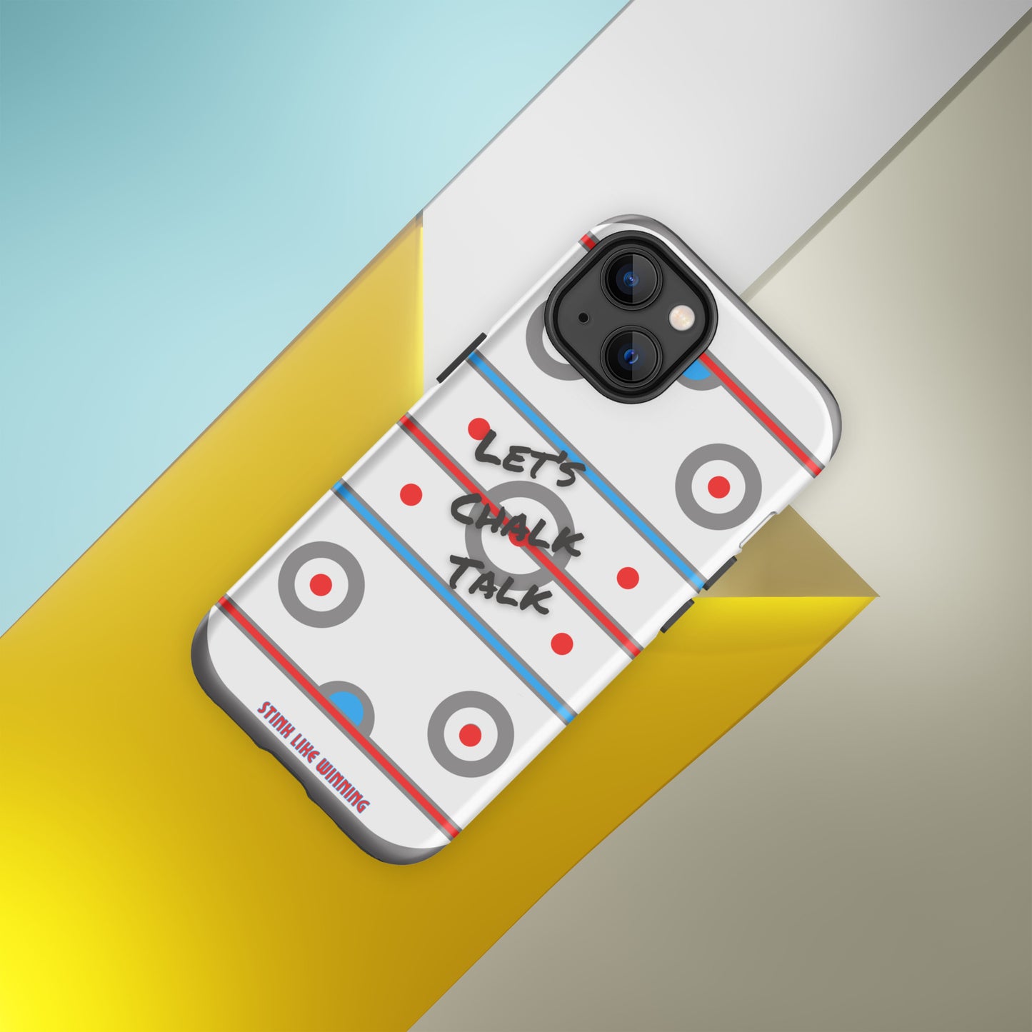 Matte Tough Case for iPhone 13 for Hockey Lovers | Stink Like Winning