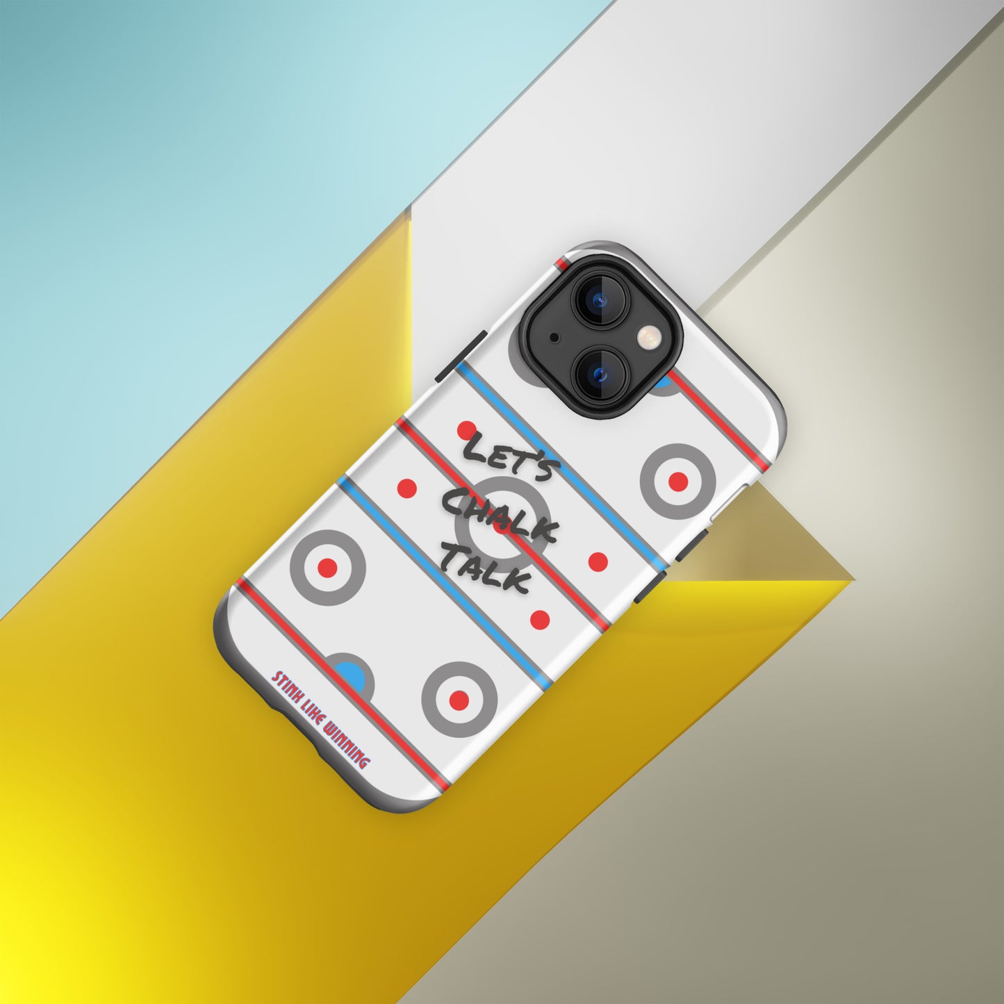 Matte Tough Case for iPhone 13 Mini | Compact and Sport Lover Phone Cover | Stink Like Winning