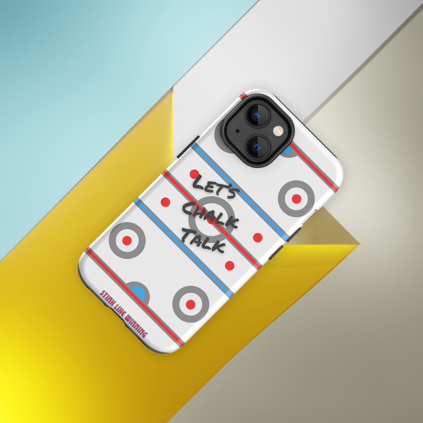 Durable and Stylish Matte iPhone 14Tough Case | Stink Like Winning
