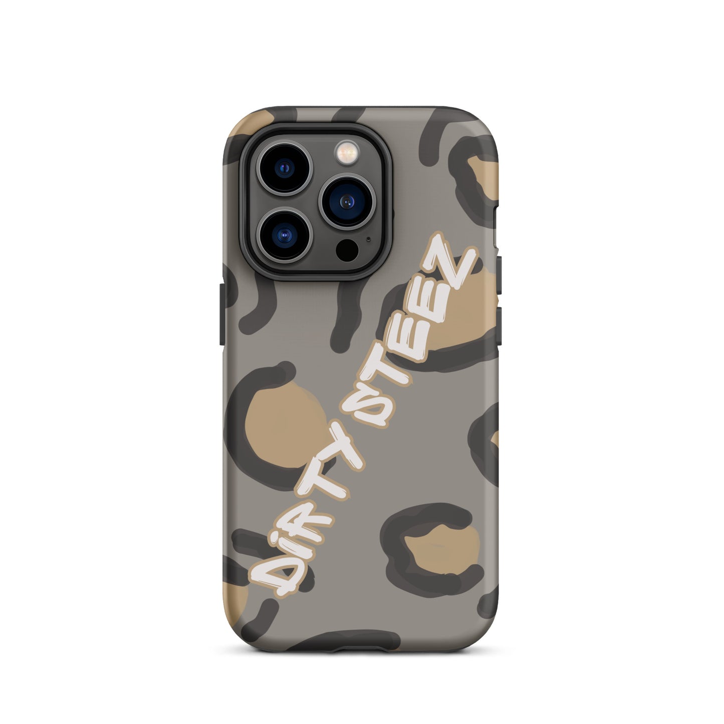 Hawks 'DIRTY STEEZ' Hockey Tourney Leopard Print Phone Case for iPhone®