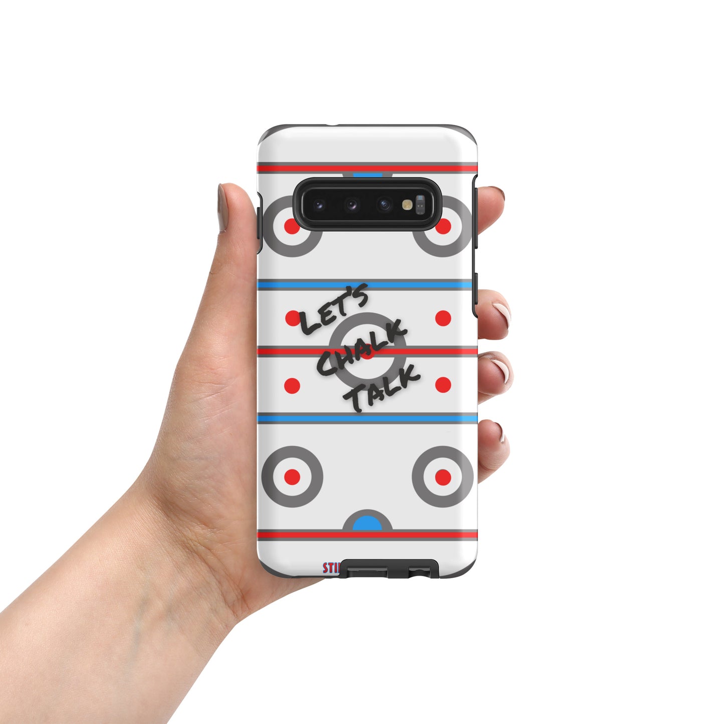 Chalk Talk Hockey Rink Phone Case for Samsung®