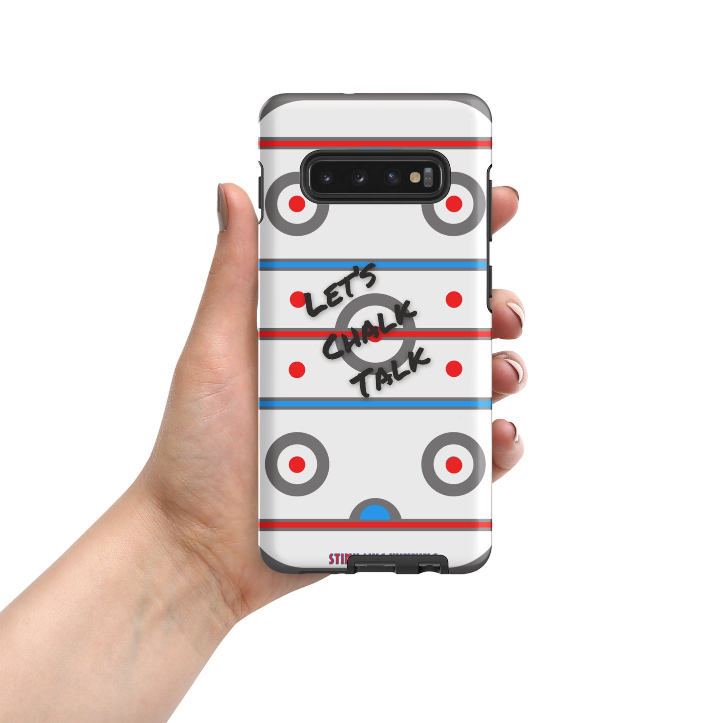 Chalk Talk Hockey Rink Phone Case for Samsung®