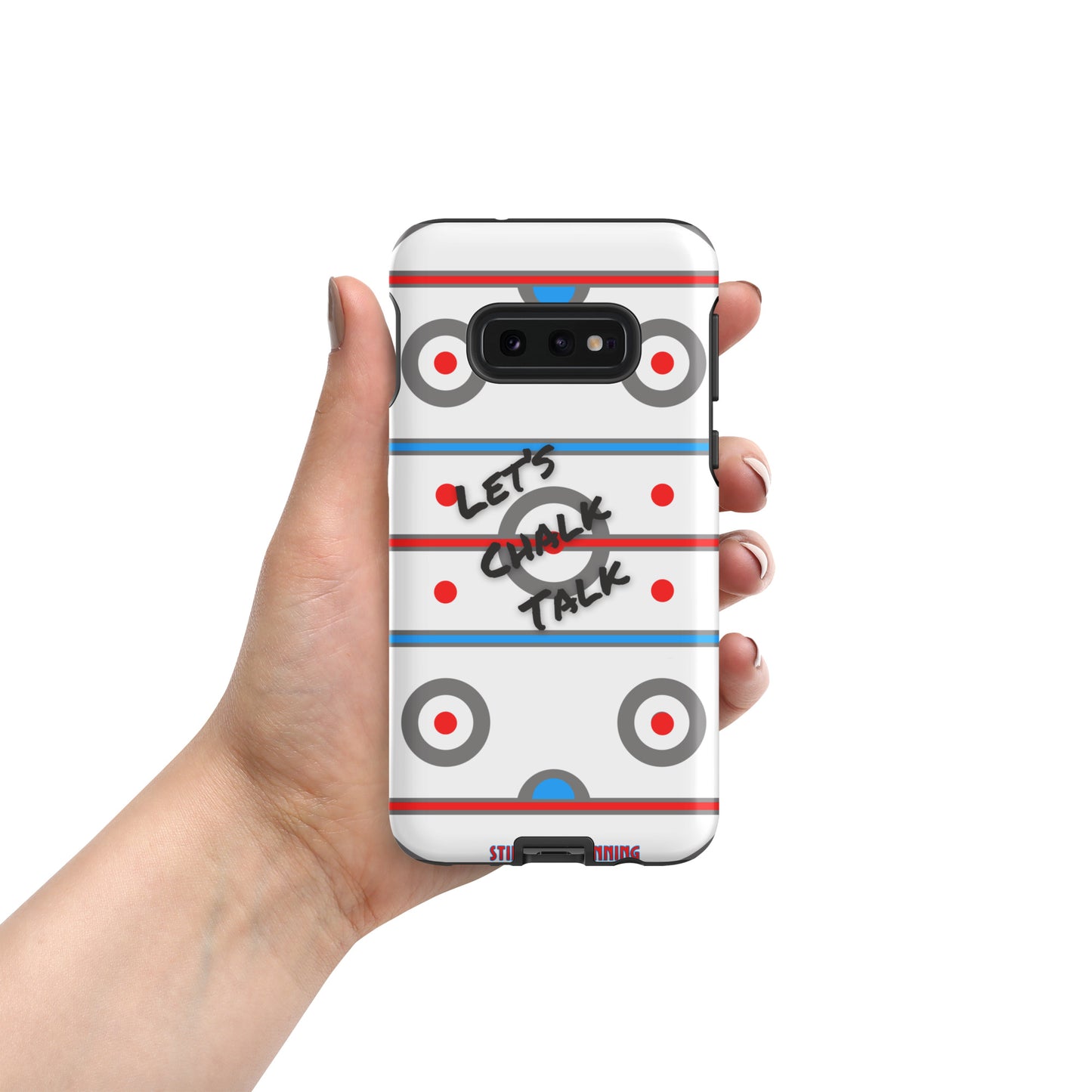 Chalk Talk Hockey Rink Phone Case for Samsung®
