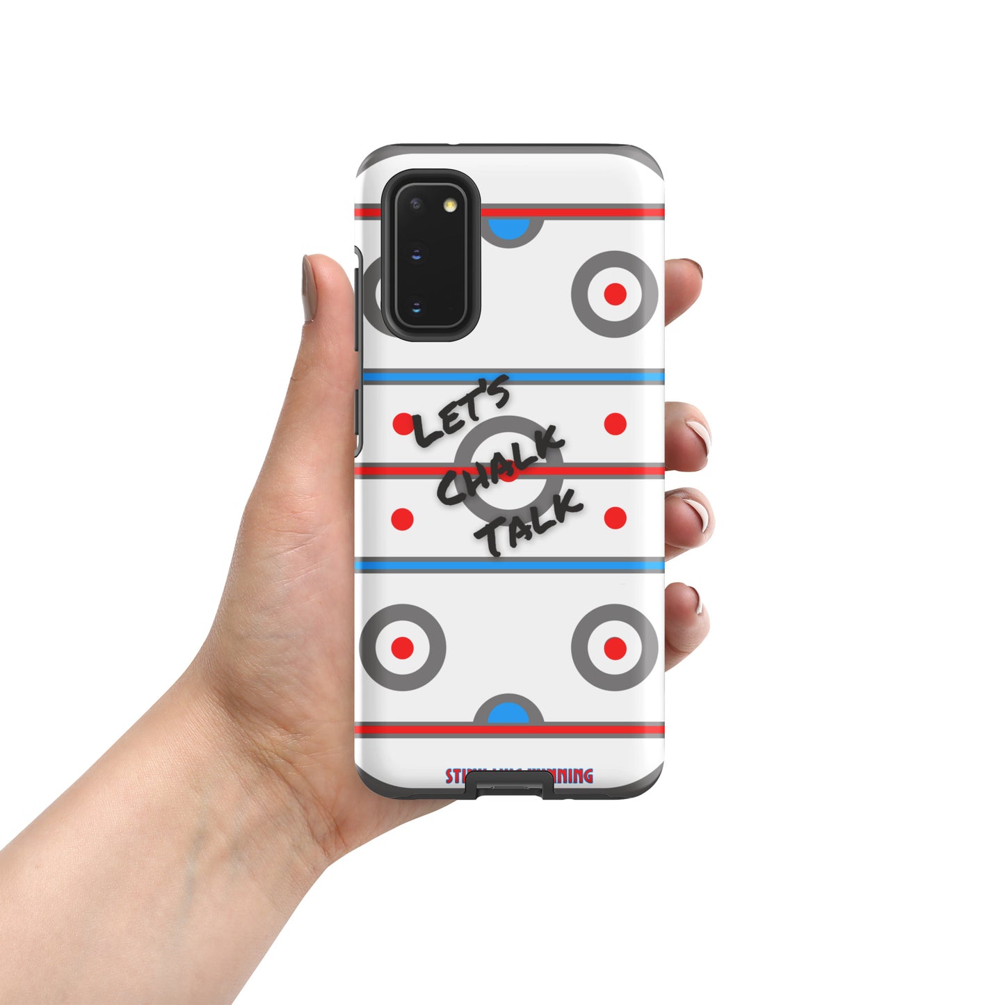 Chalk Talk Hockey Rink Phone Case for Samsung®