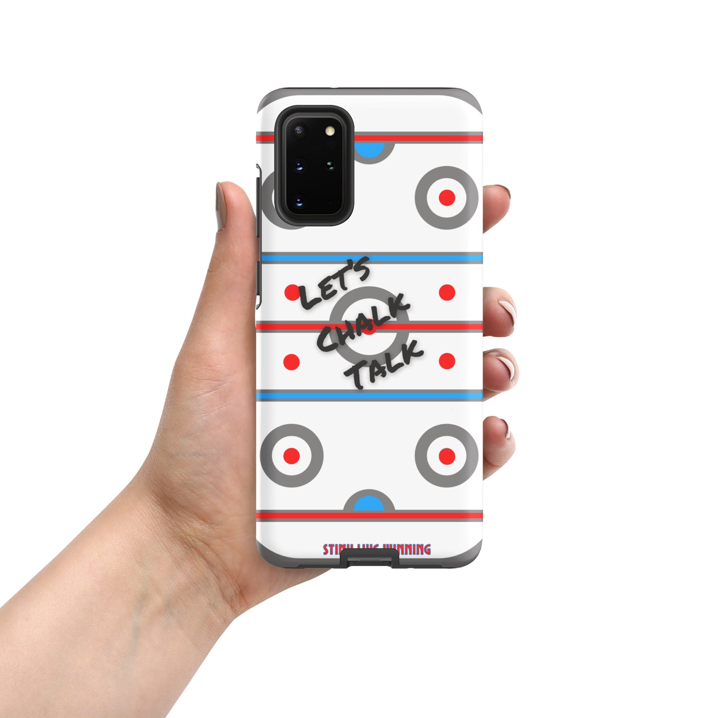 Chalk Talk Hockey Rink Phone Case for Samsung®