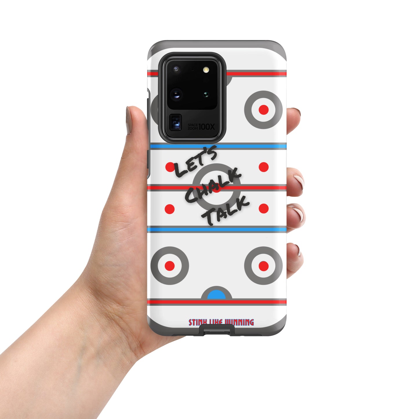 Chalk Talk Hockey Rink Phone Case for Samsung®