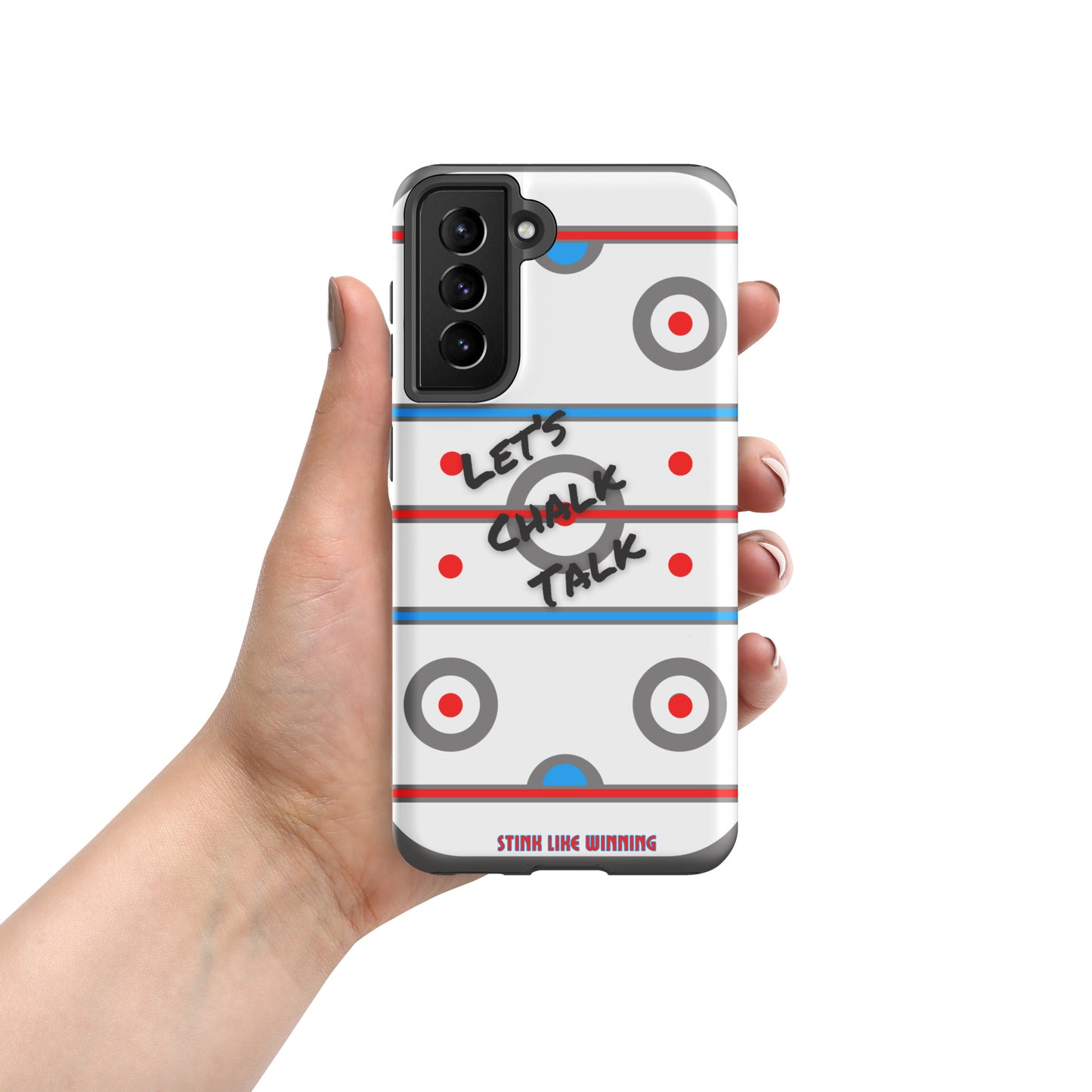 Chalk Talk Hockey Rink Phone Case for Samsung®