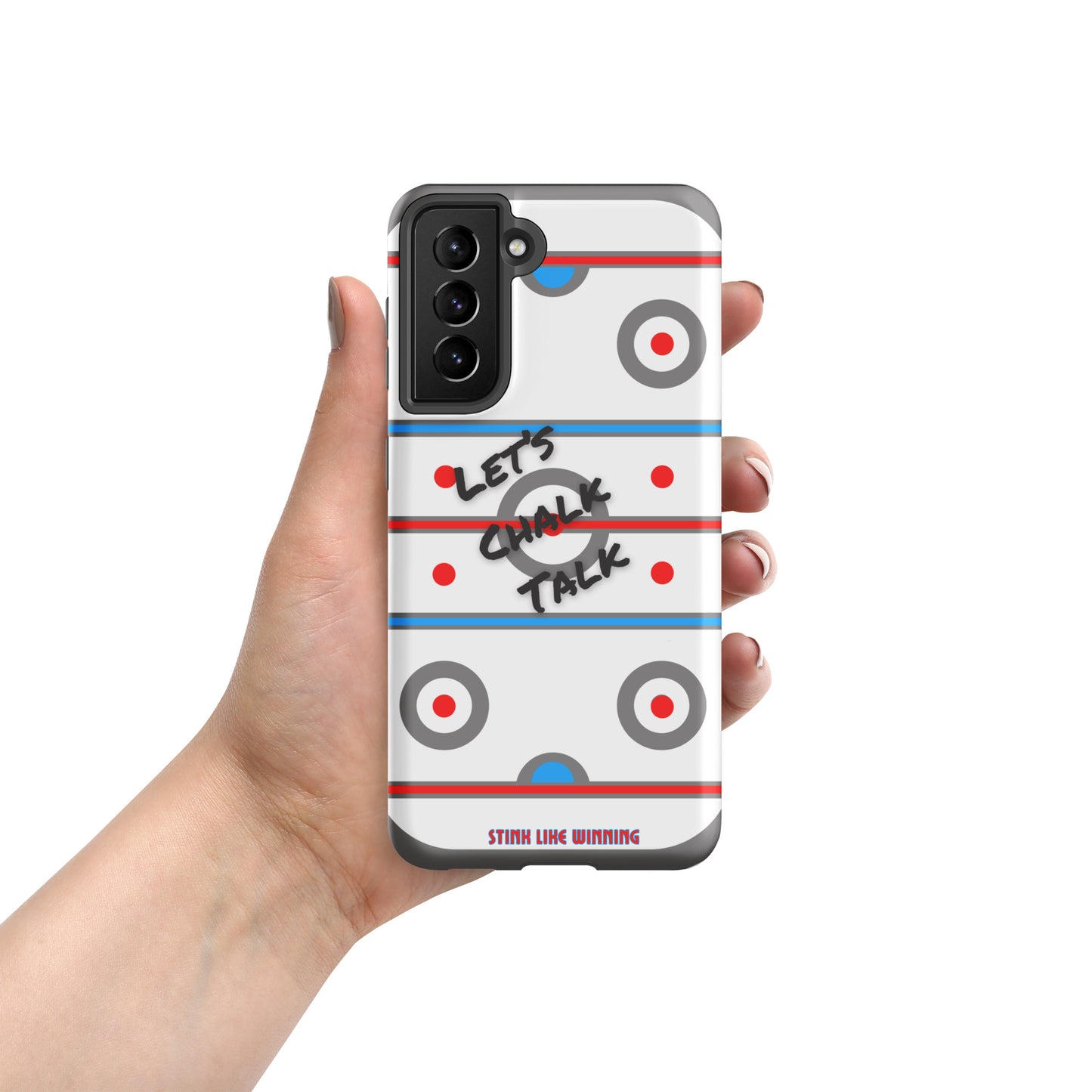Chalk Talk Hockey Rink Phone Case for Samsung®