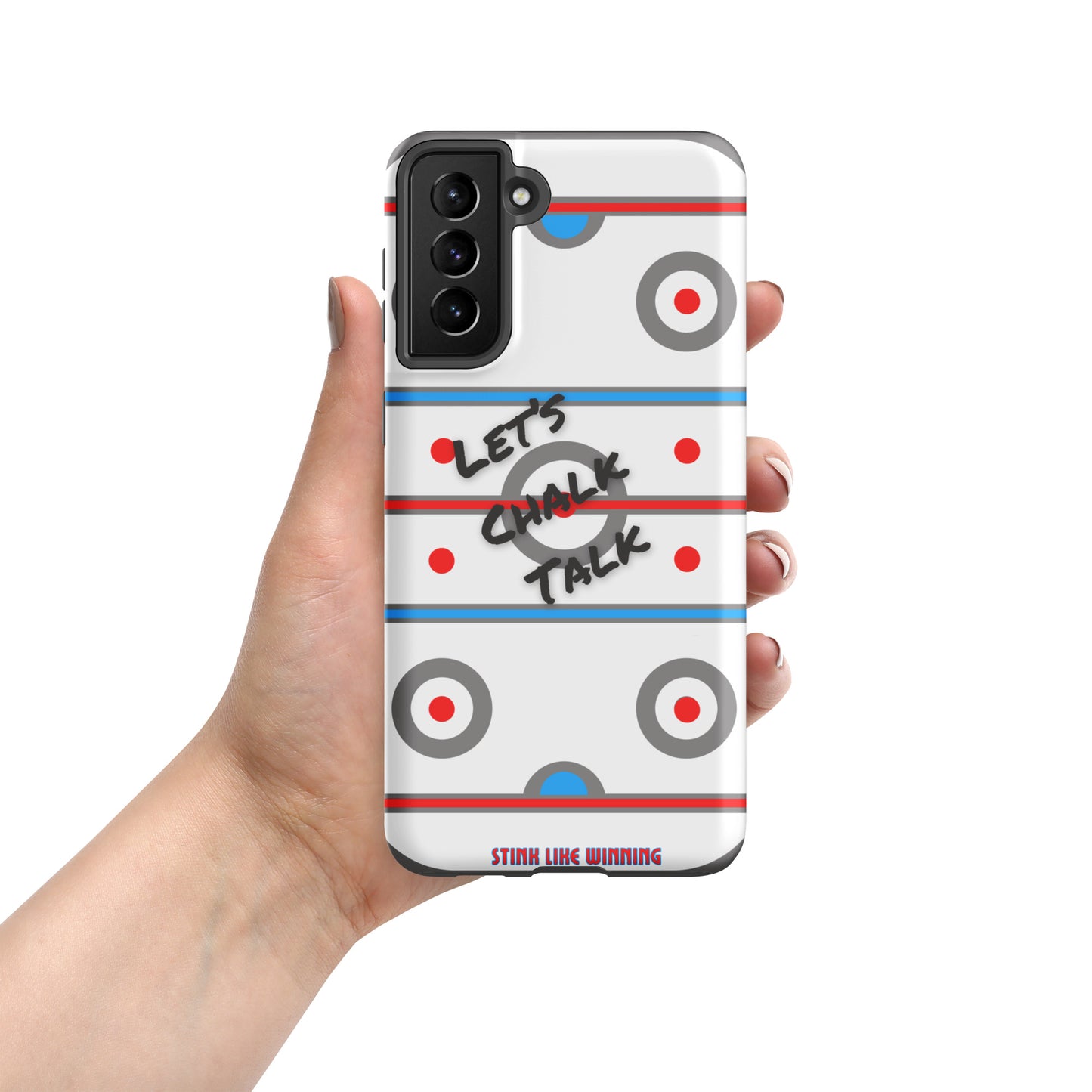 Chalk Talk Hockey Rink Phone Case for Samsung®