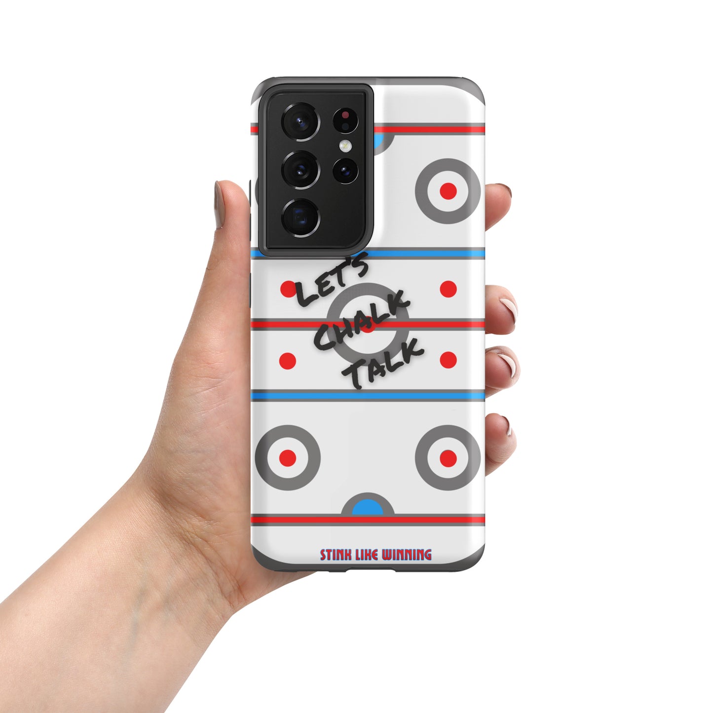 Chalk Talk Hockey Rink Phone Case for Samsung®