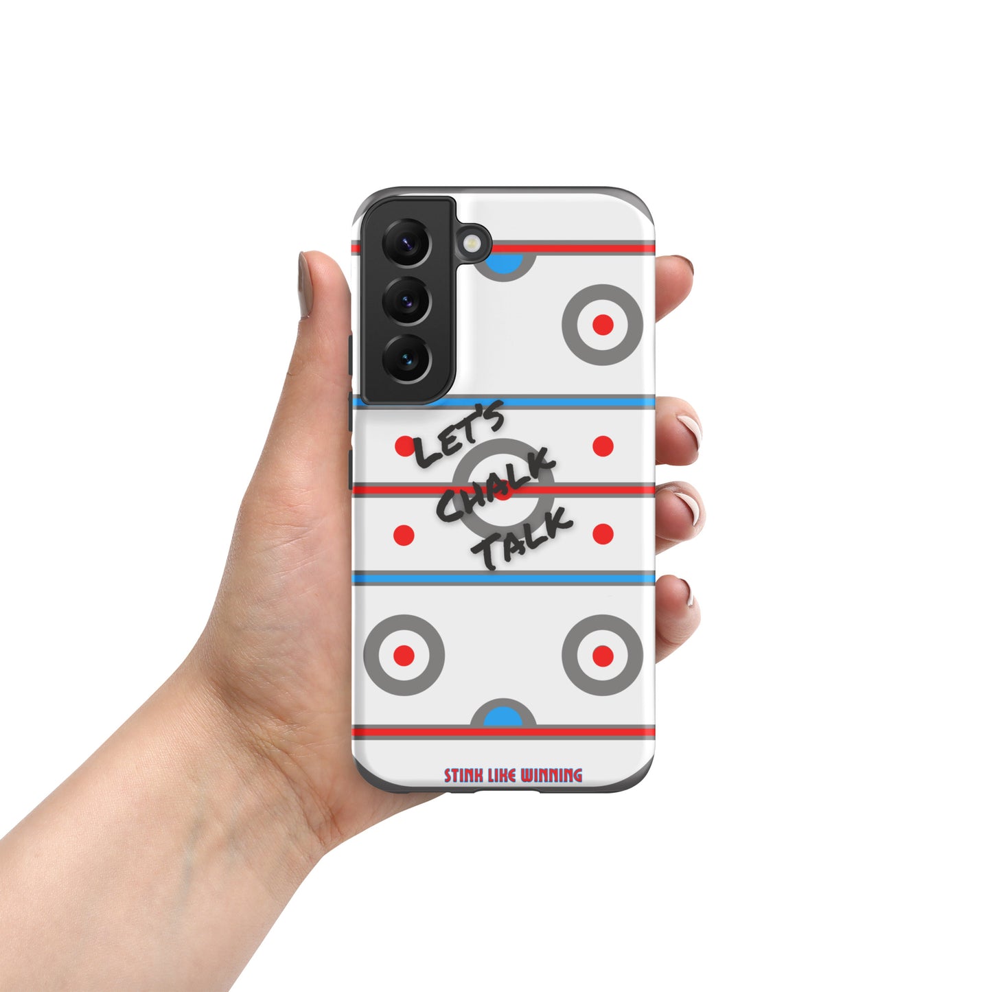 Chalk Talk Hockey Rink Phone Case for Samsung®