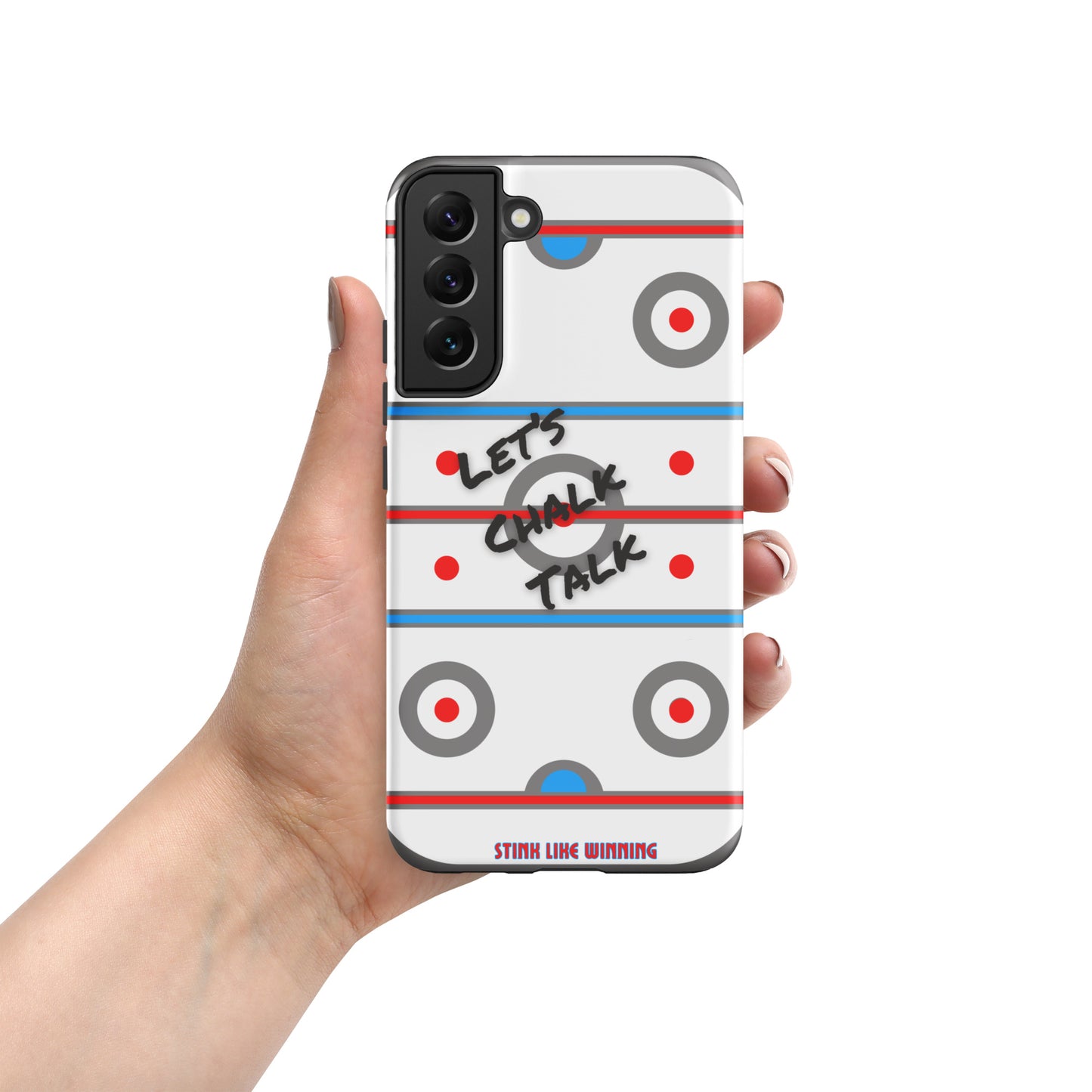 Chalk Talk Hockey Rink Phone Case for Samsung®