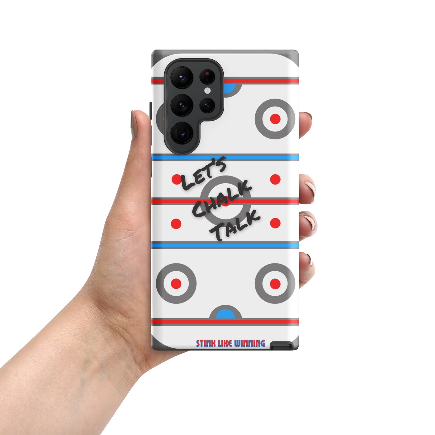 Chalk Talk Hockey Rink Phone Case for Samsung®