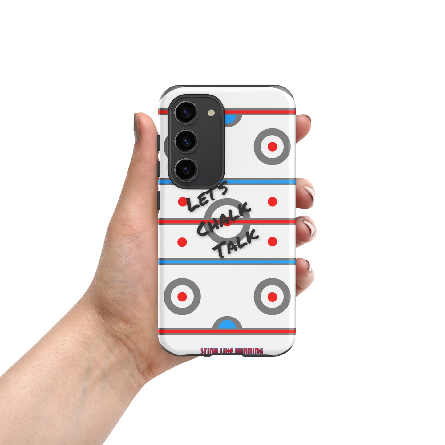 Chalk Talk Hockey Rink Phone Case for Samsung®