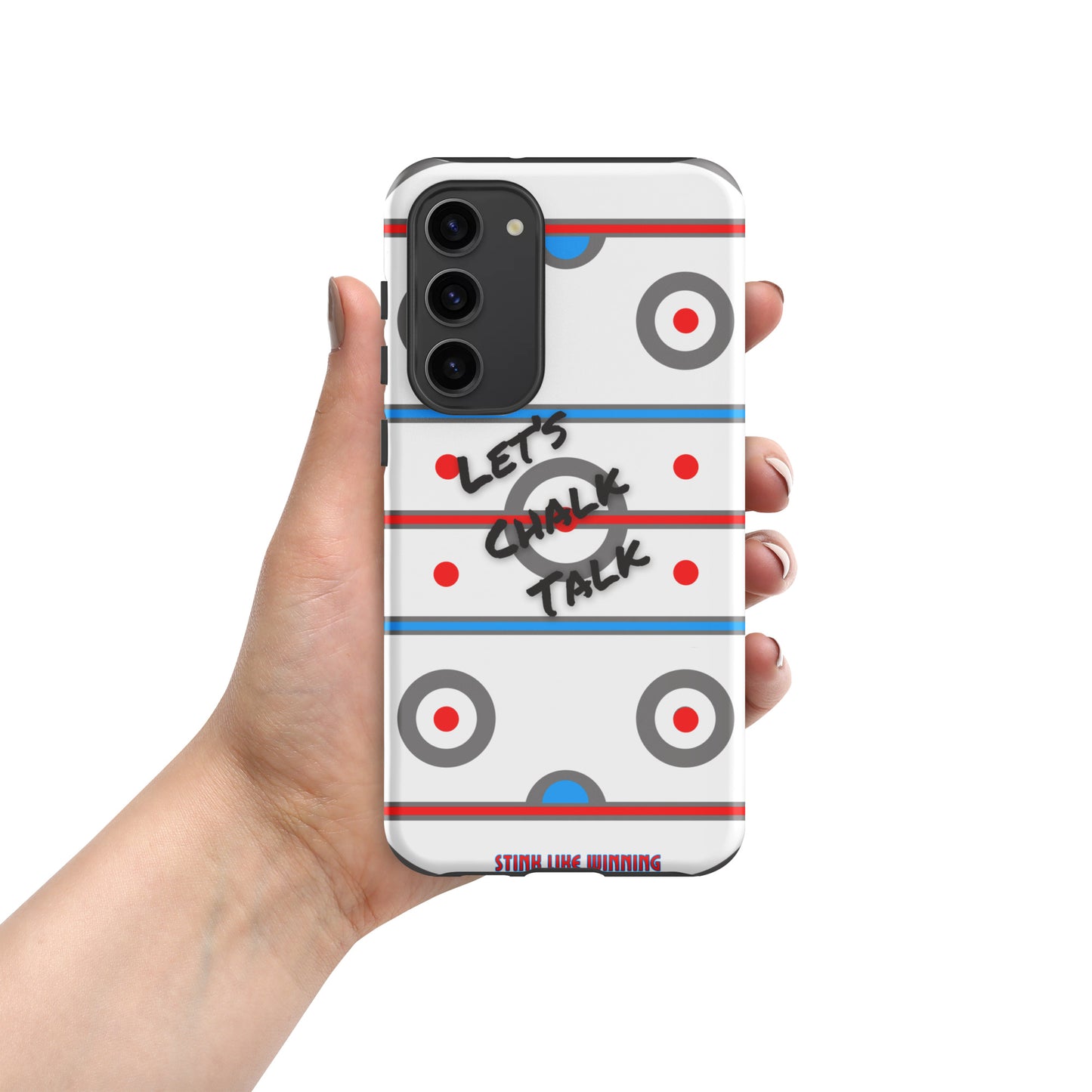 Chalk Talk Hockey Rink Phone Case for Samsung®