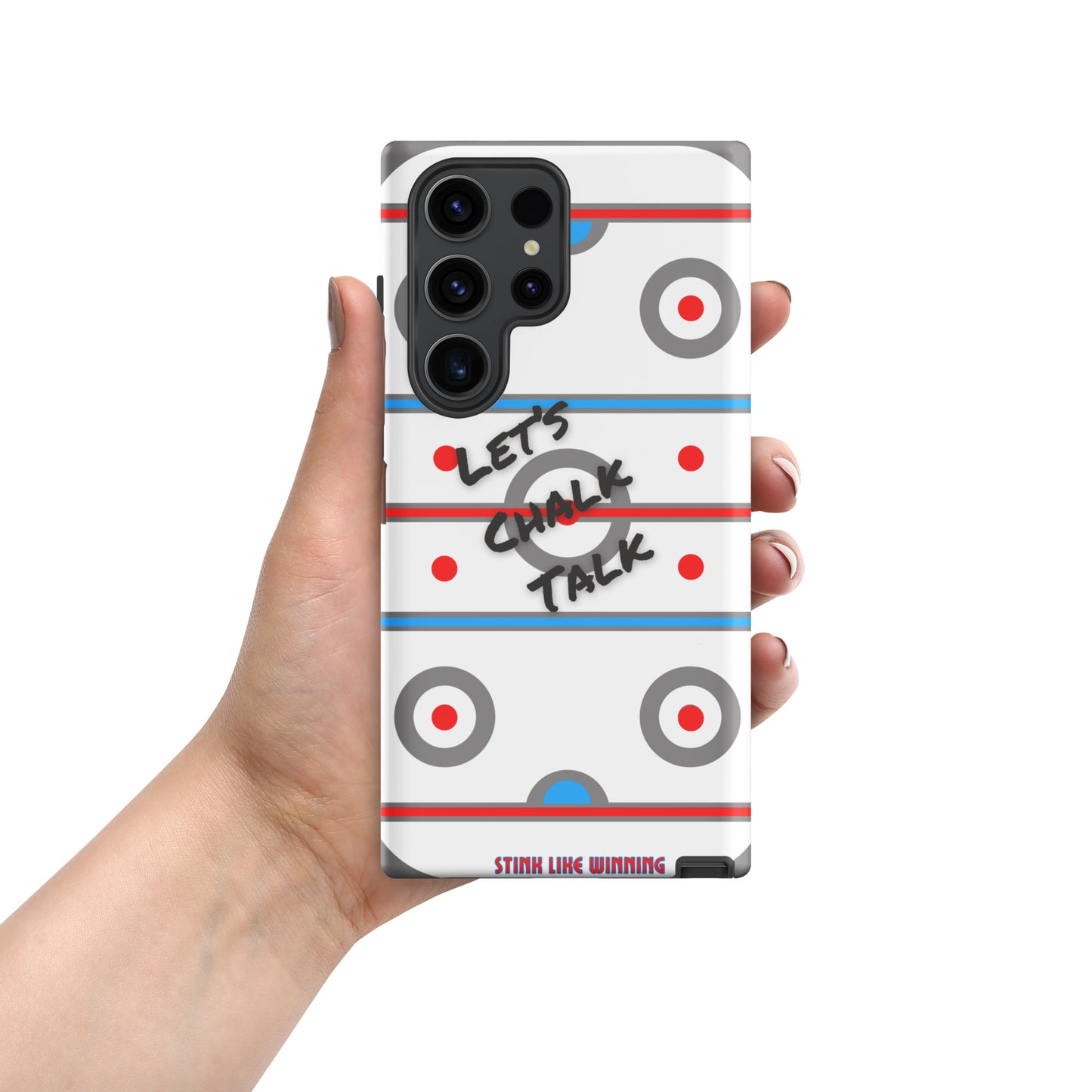 Chalk Talk Hockey Rink Phone Case for Samsung®