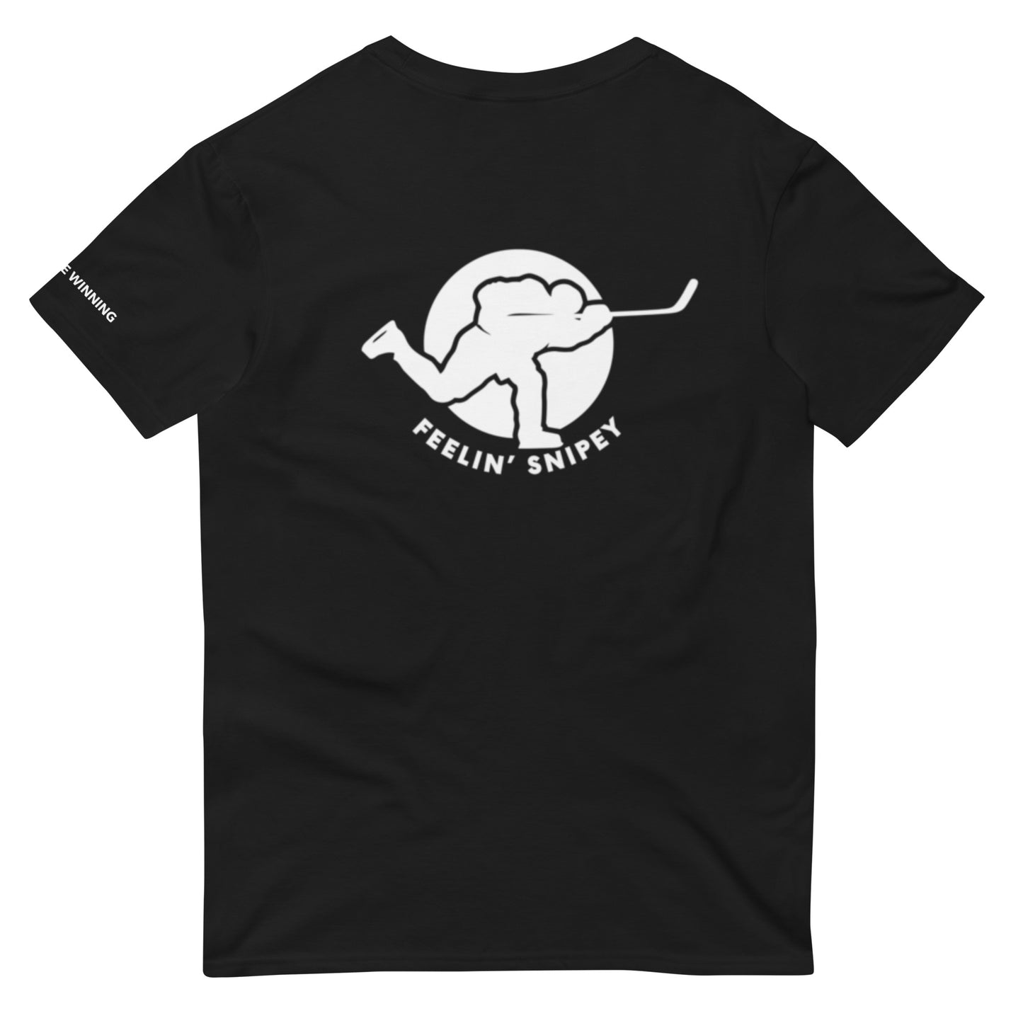 Feelin Snipey Hockey Player Short-Sleeve T-Shirts