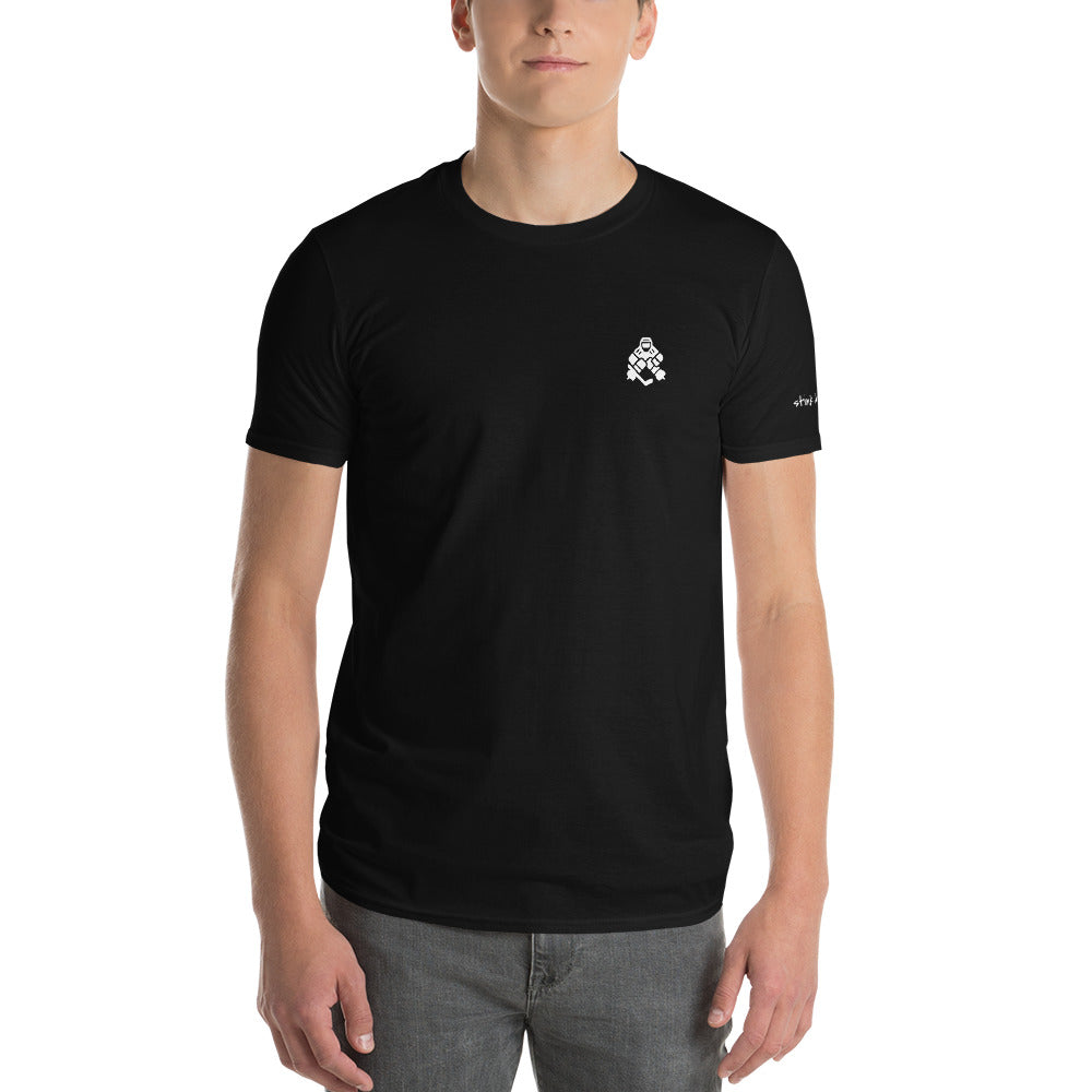 Celebrate victories on and off the ice with this "Always Ready" goalie "Stink Like Winning" T-Shirt